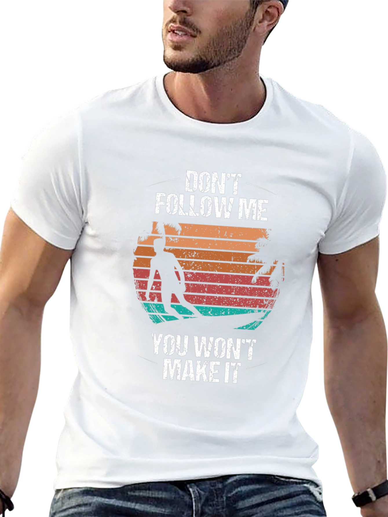 Dont Follow Me Surfer Tee