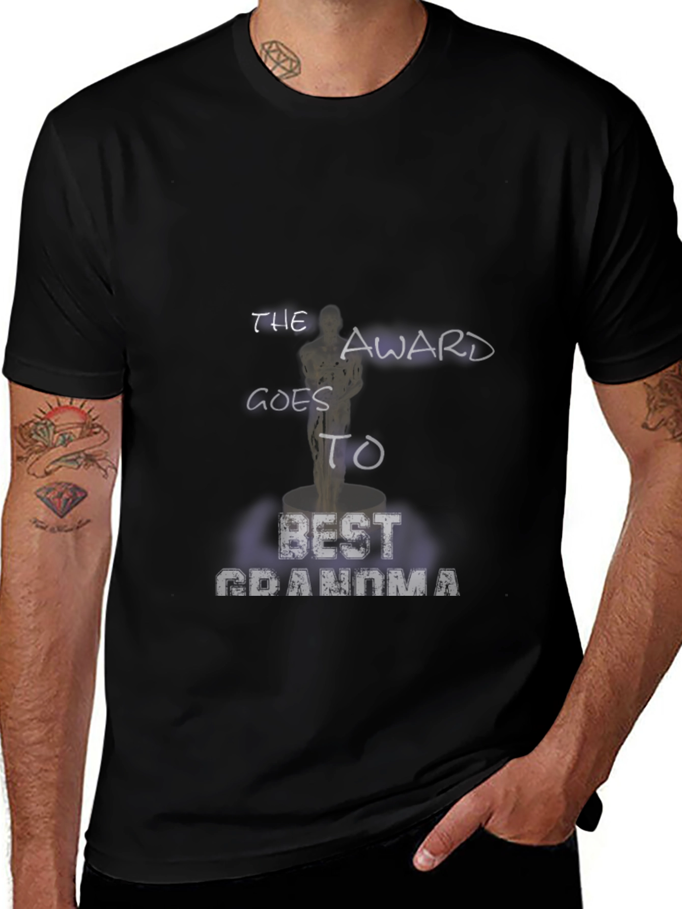 Best Grandma Award T-Shirt Funny Gift