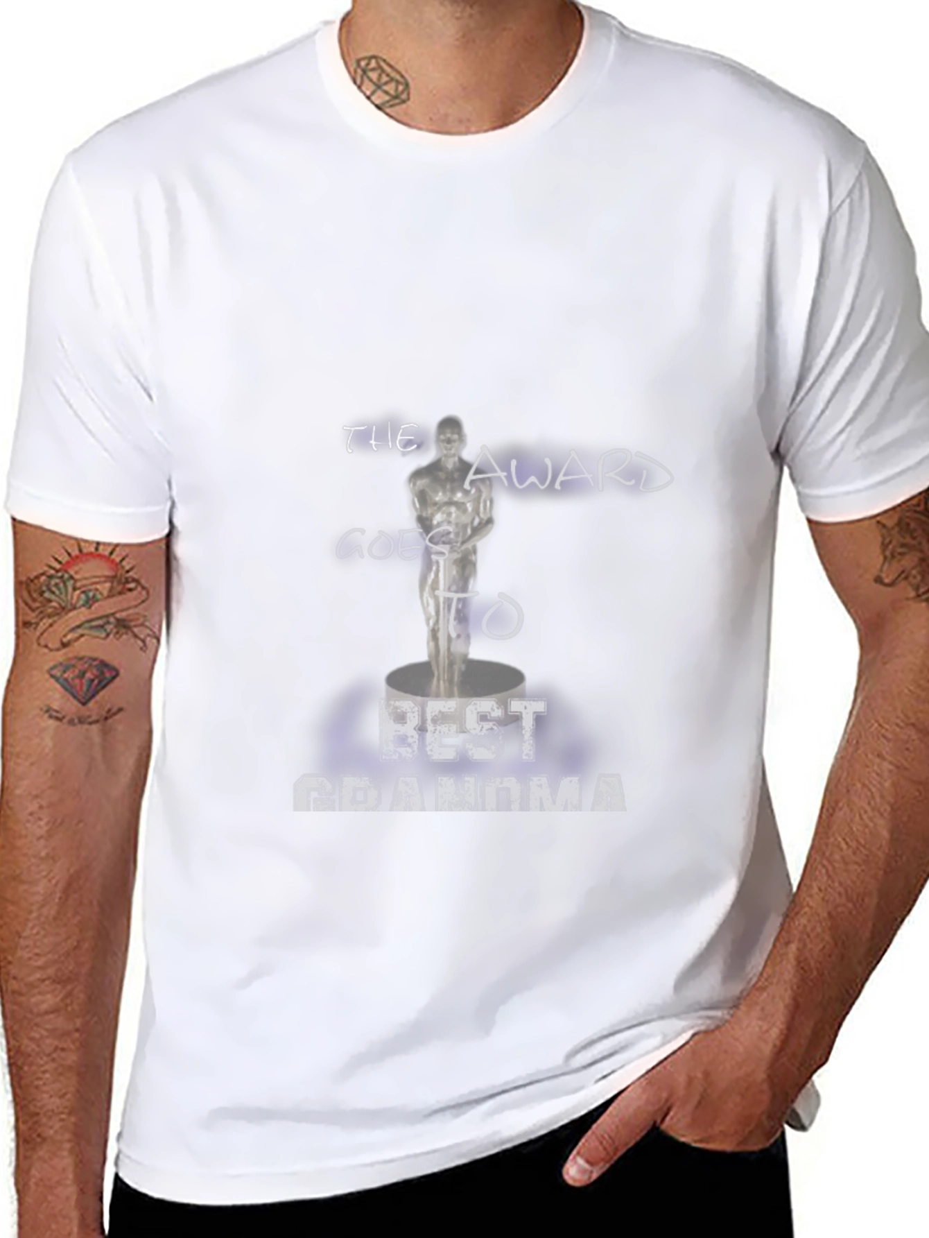 Best Grandma Award T-Shirt Funny Gift