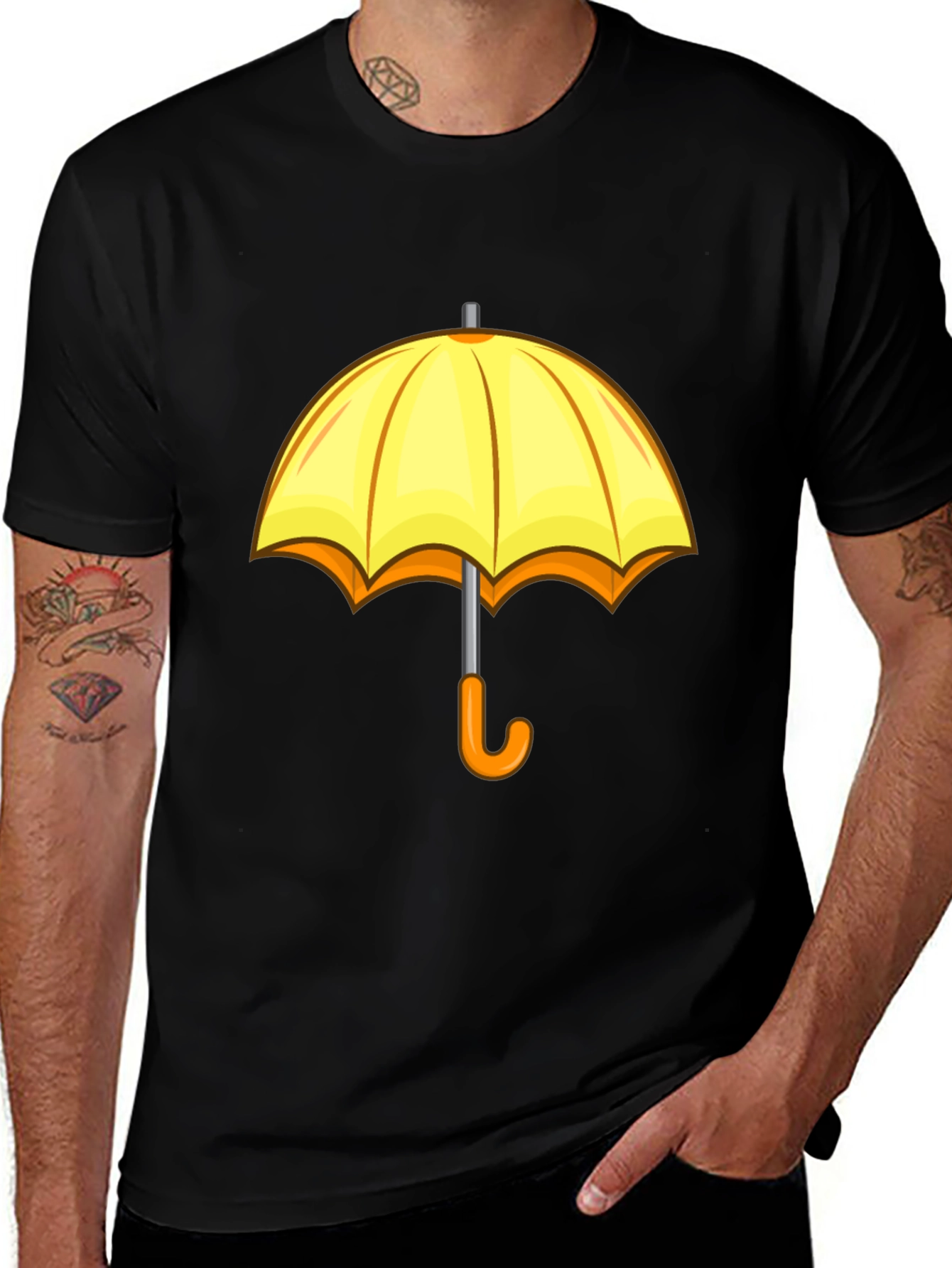 Umbrella Graphic T-Shirt - Weather Ready Fashion