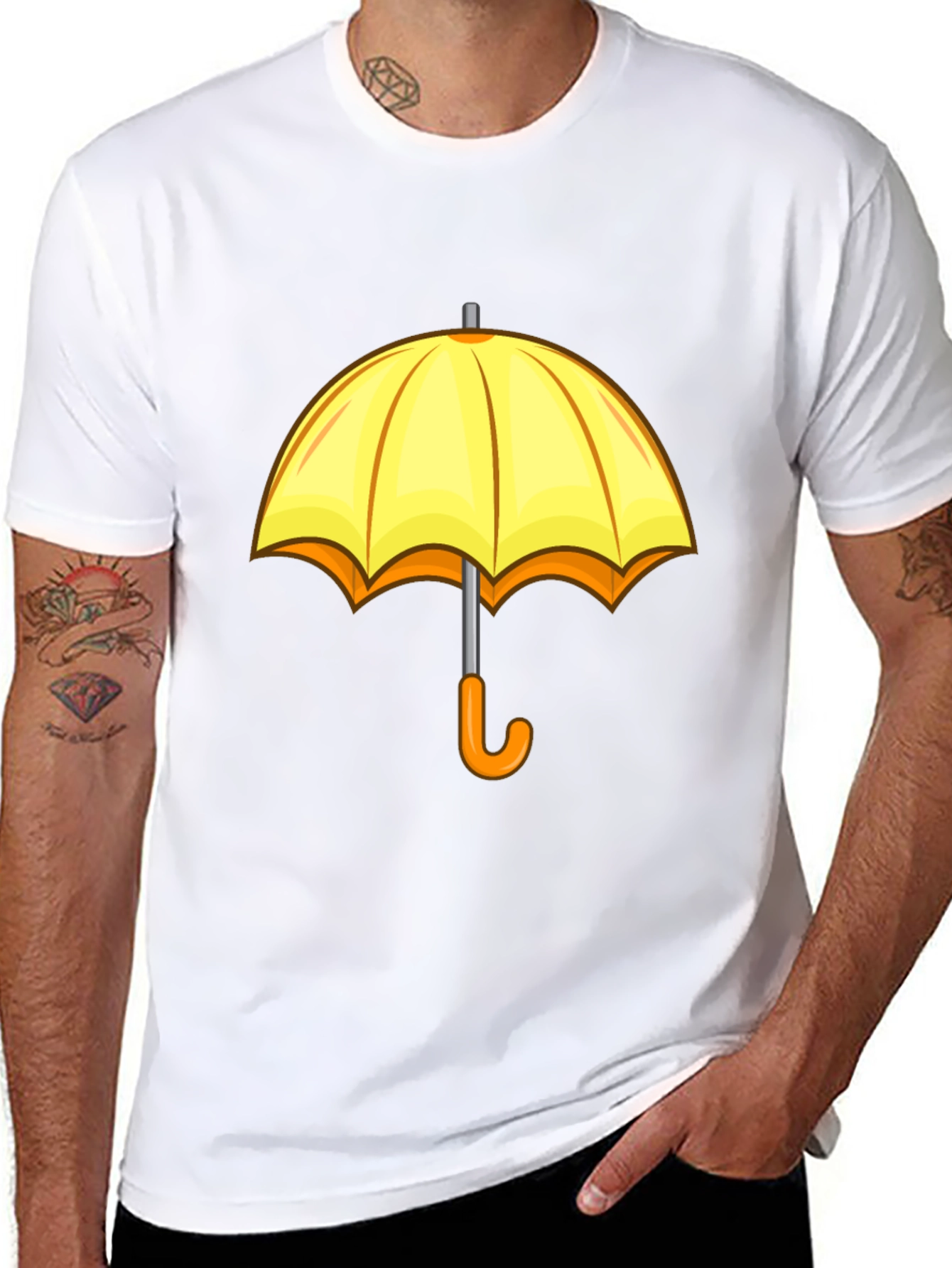 Umbrella Graphic T-Shirt - Weather Ready Fashion