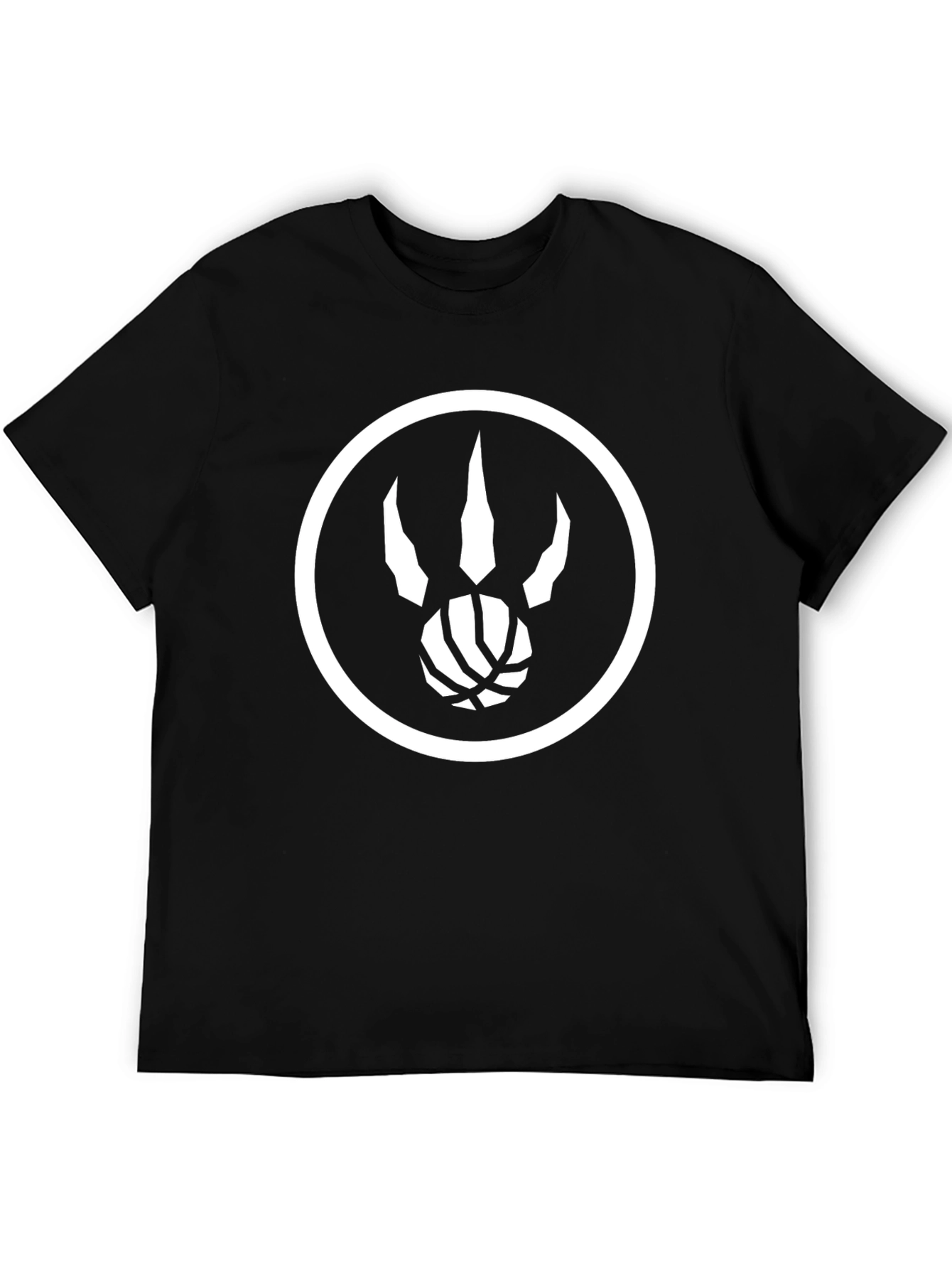 Raptors Claw Basketball T-Shirt - Black