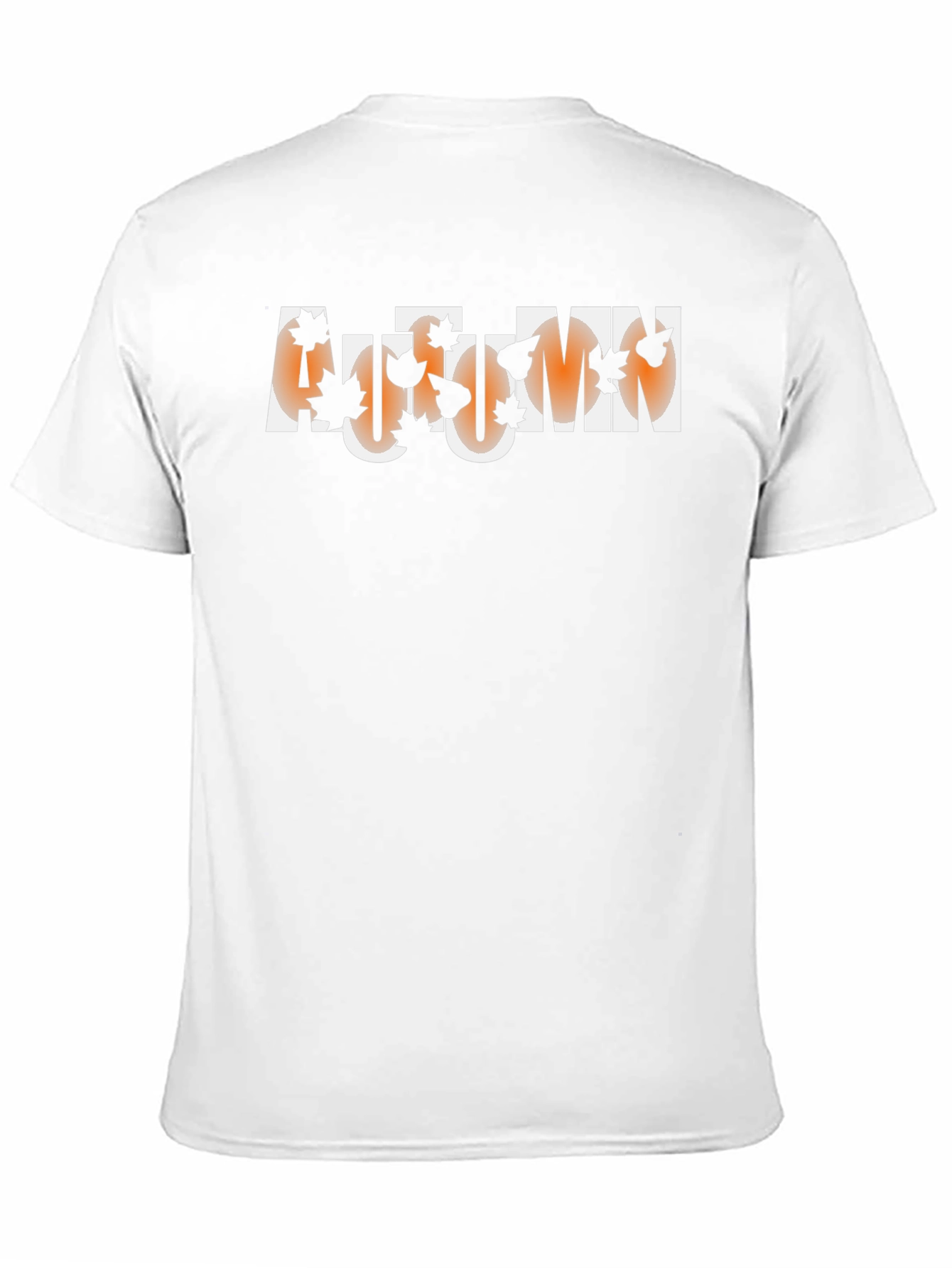 Autumn Leaves Graphic Tee - Mens Black T-Shirt