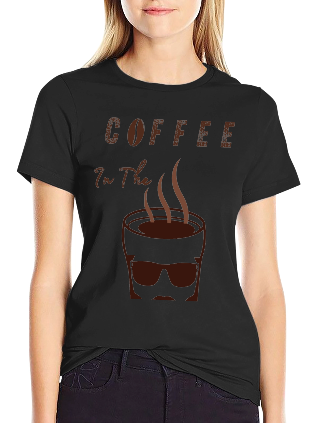 Coffee Graphic T-Shirt - Black Tee