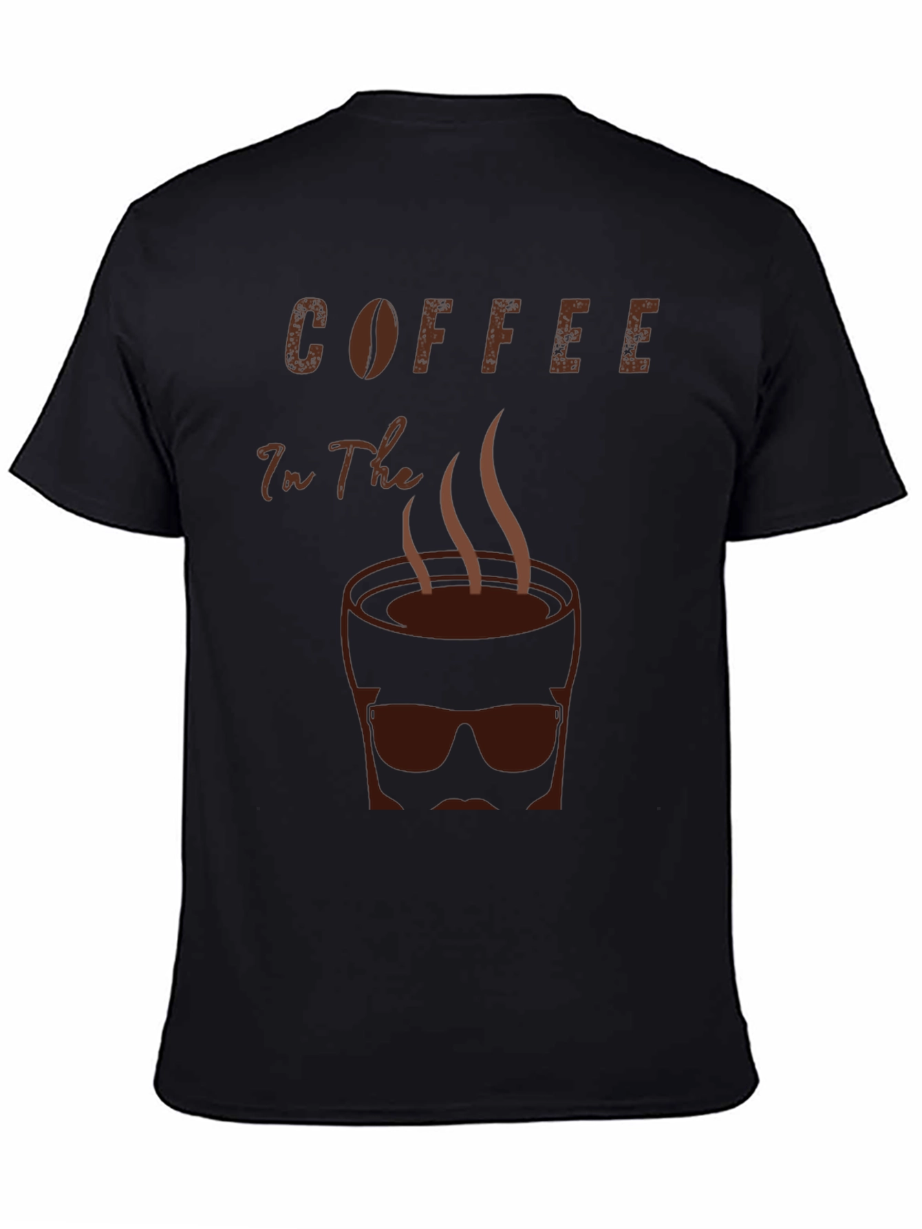 Coffee Graphic T-Shirt - Black Tee