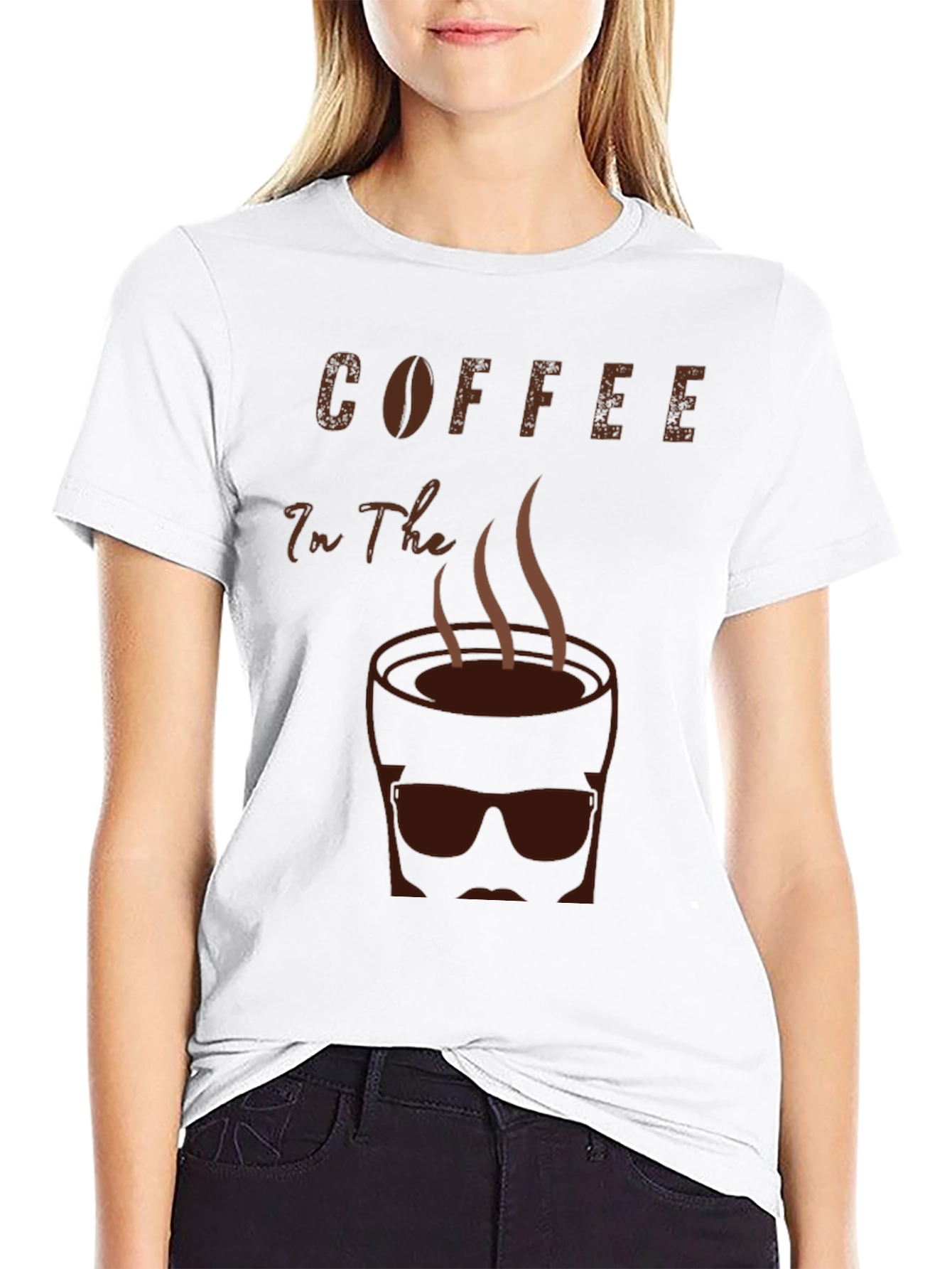 Coffee Graphic T-Shirt - Black Tee