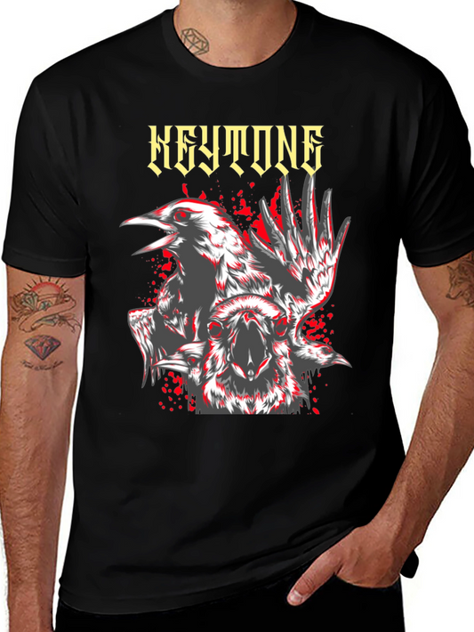 Keystone Ravens Black Graphic T-Shirt