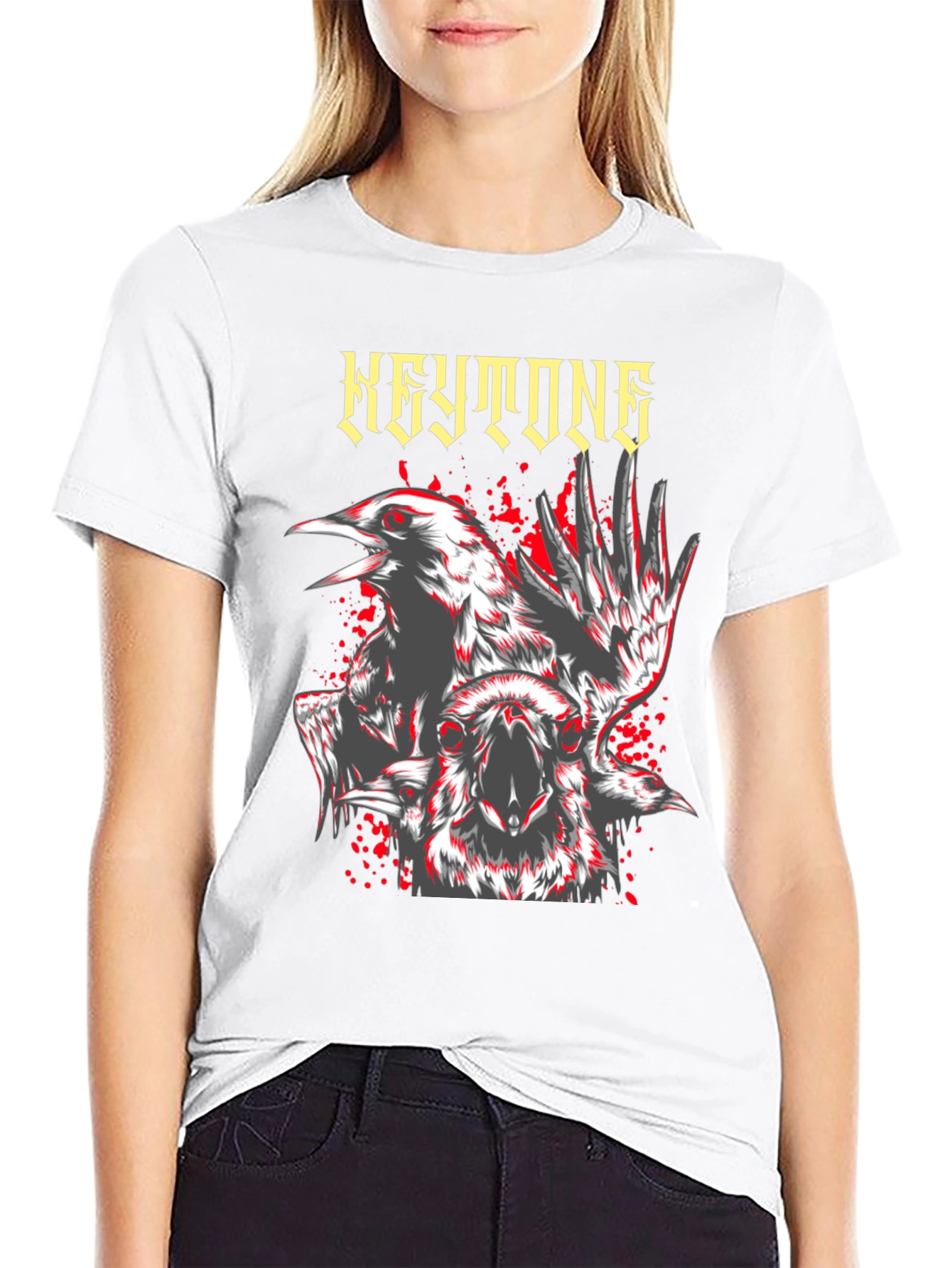 Keystone Ravens Black Graphic T-Shirt
