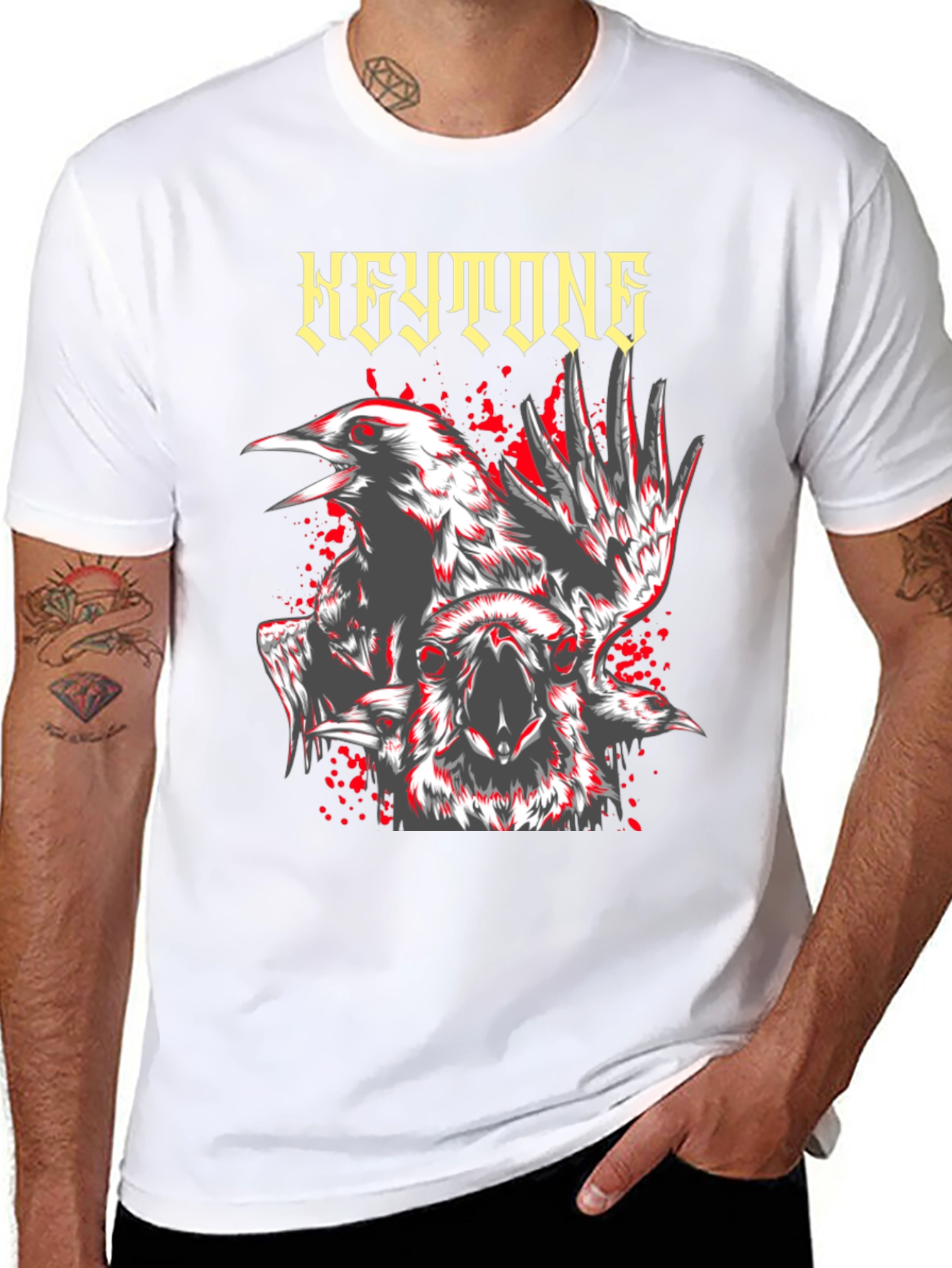 Keystone Ravens Black Graphic T-Shirt
