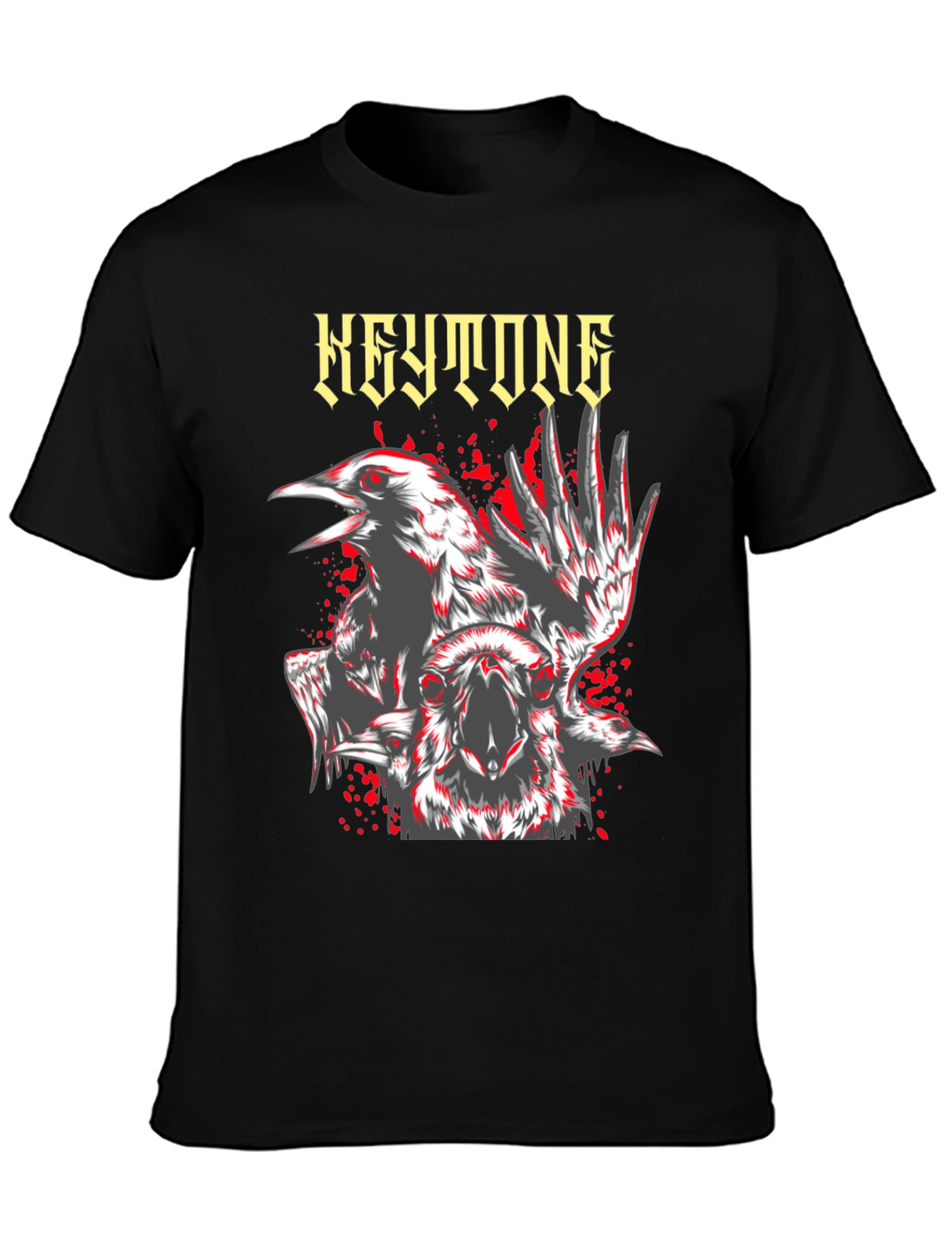 Keystone Ravens Black Graphic T-Shirt
