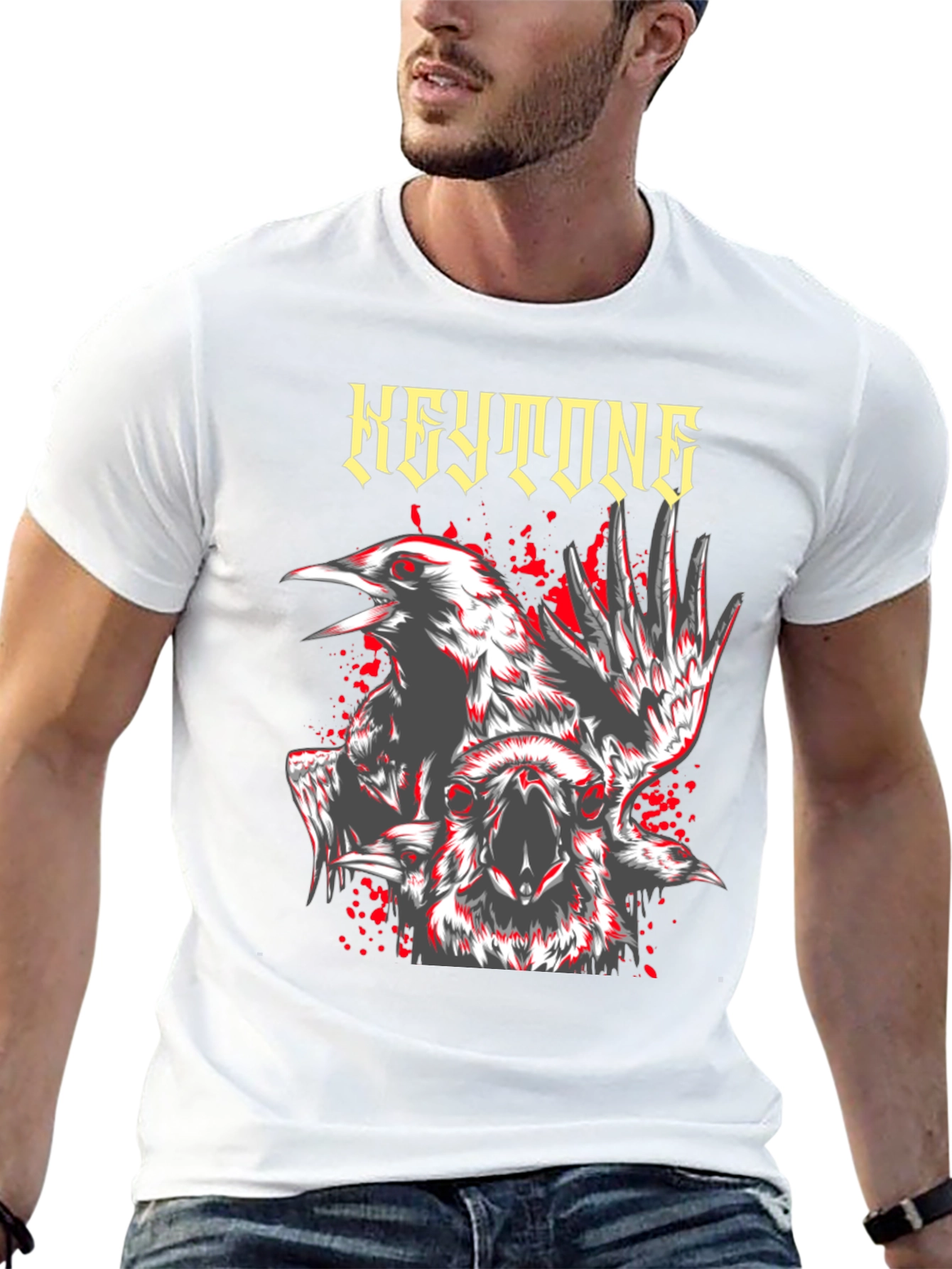 Keystone Ravens Black Graphic T-Shirt