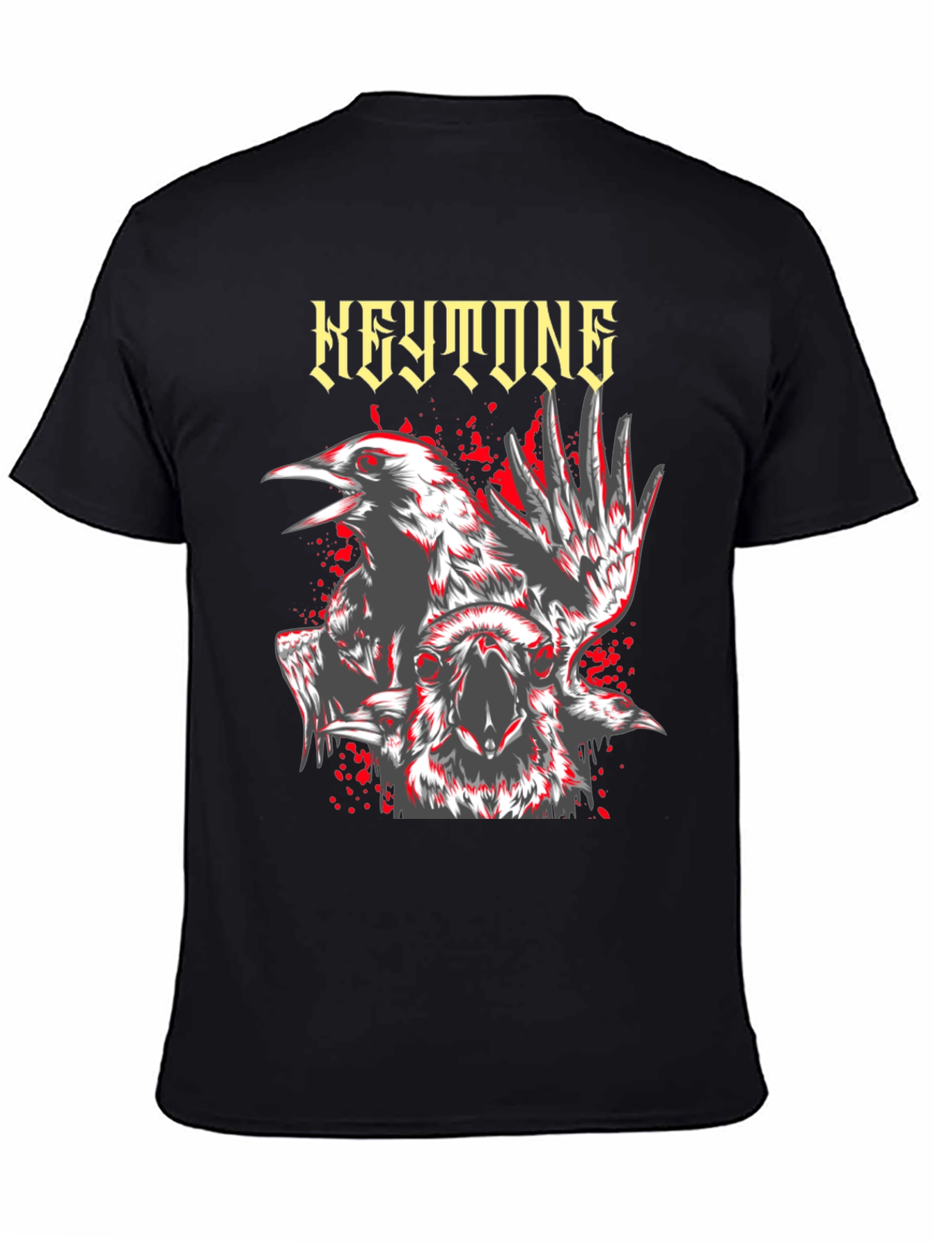 Keystone Ravens Black Graphic T-Shirt