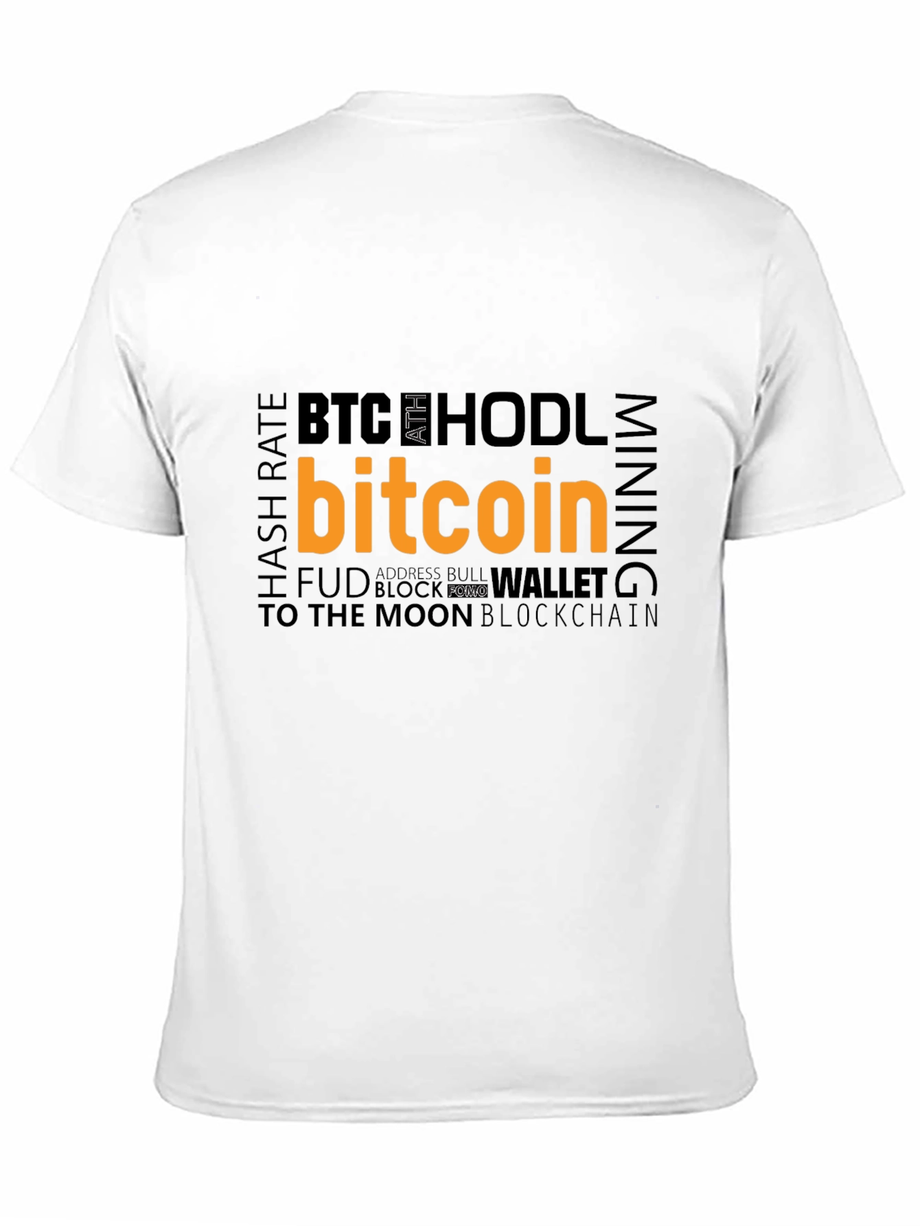 Bitcoin HODL Crypto Black T-Shirt