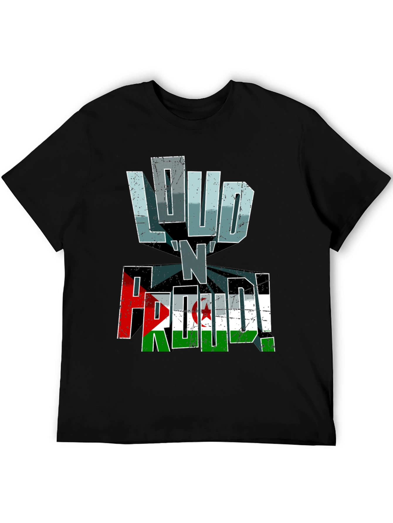 Loud N Proud Western Sahara Flag T-Shirt