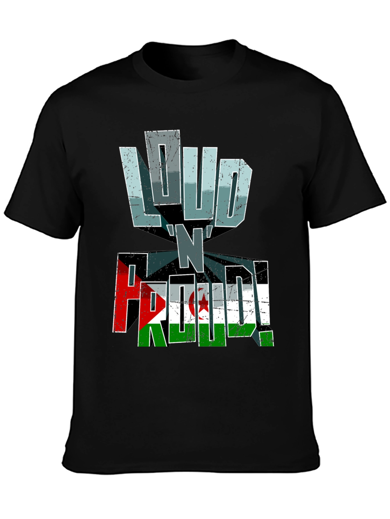 Loud N Proud Western Sahara Flag T-Shirt