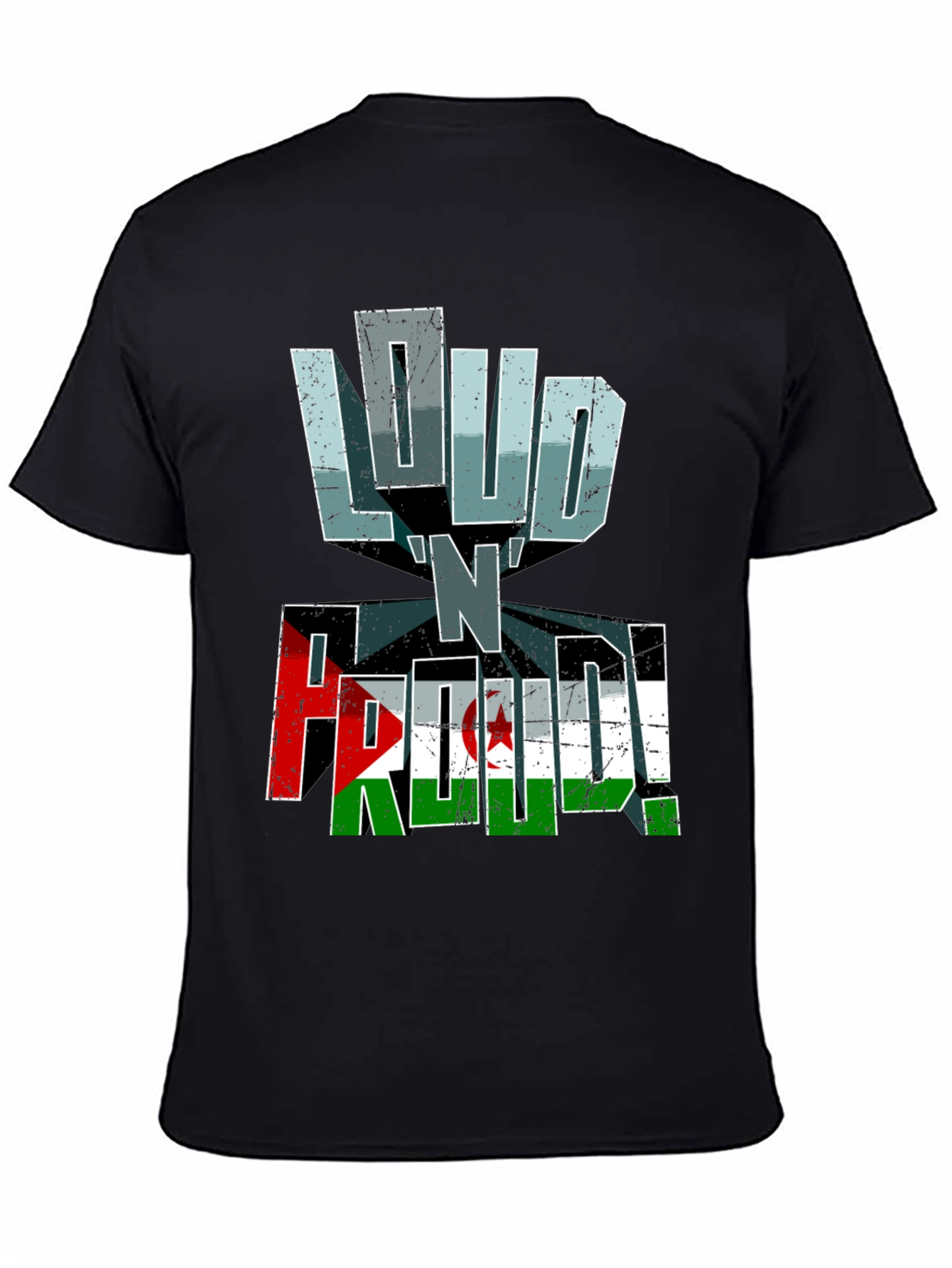 Loud N Proud Western Sahara Flag T-Shirt