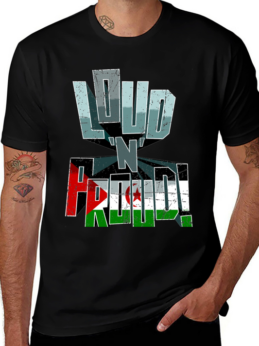 Loud N Proud Western Sahara Flag T-Shirt