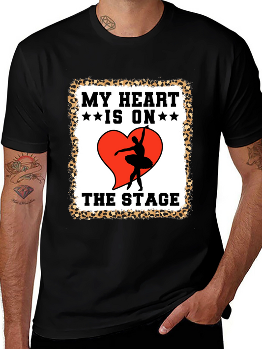 Heart is on the Stage Graphic Tee - Dance Lover