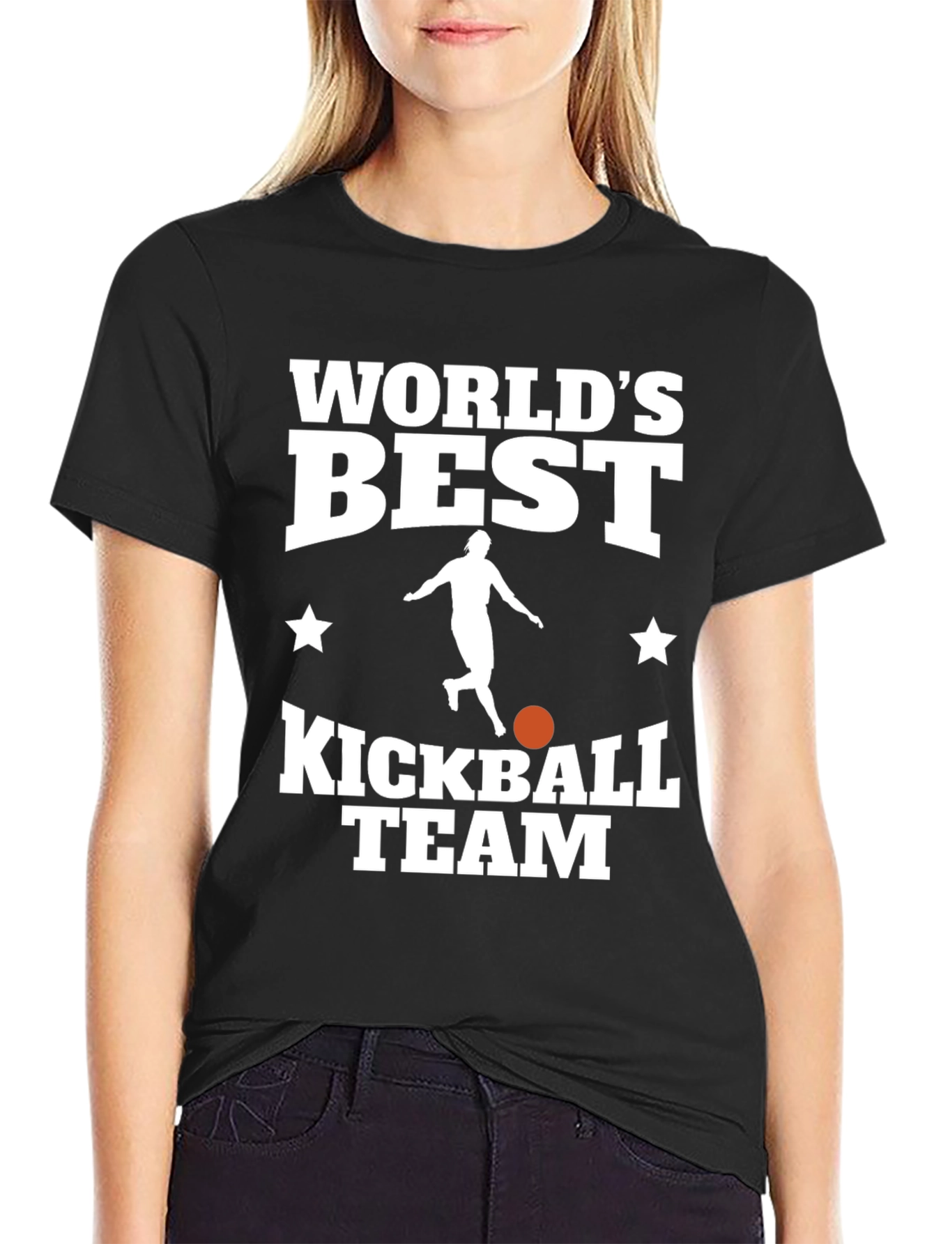 Worlds Best Kickball Team T-Shirt