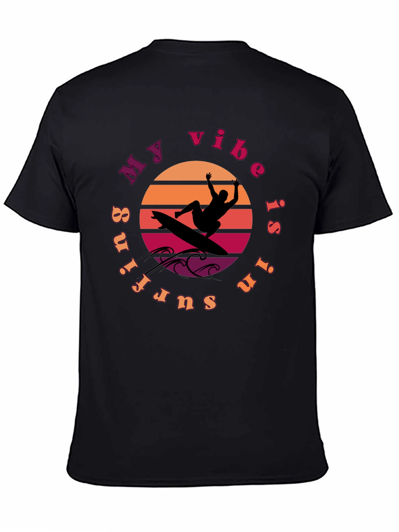 Surfing Vibe Graphic Tee