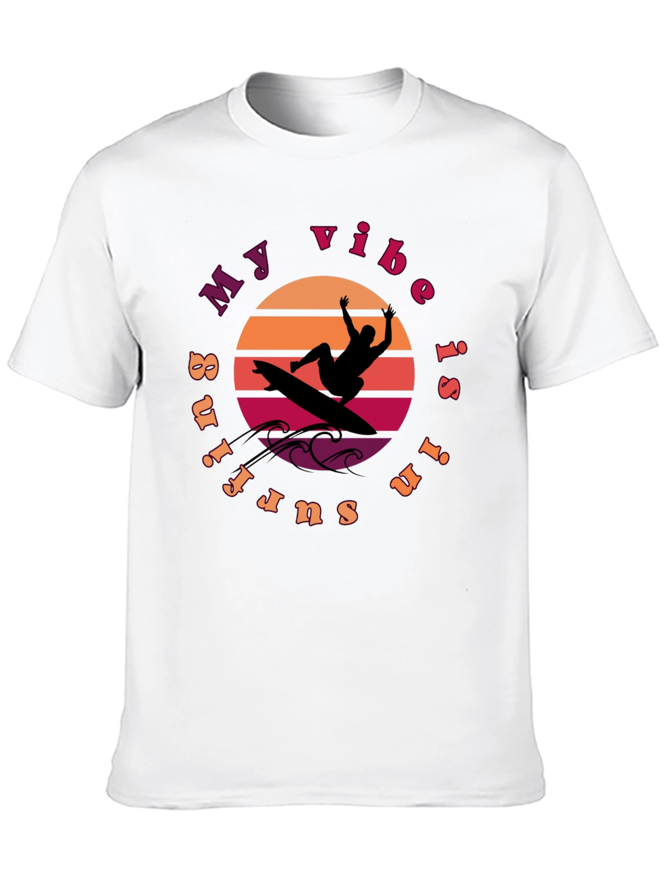 Surfing Vibe Graphic Tee