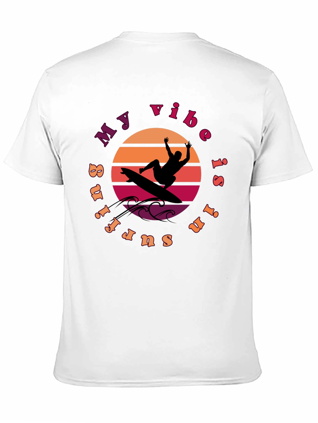 Surfing Vibe Graphic Tee