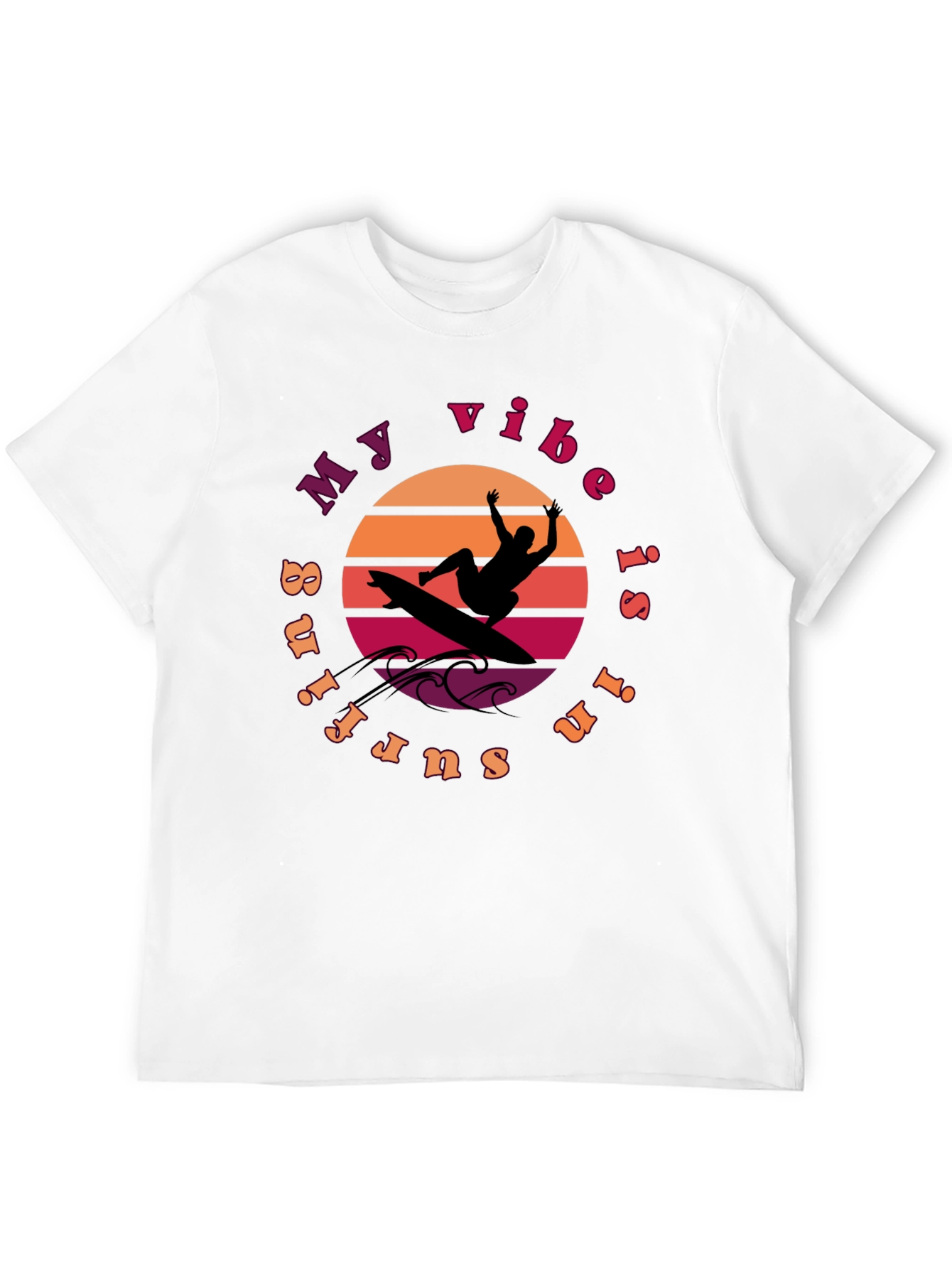 Surfing Vibe Graphic Tee