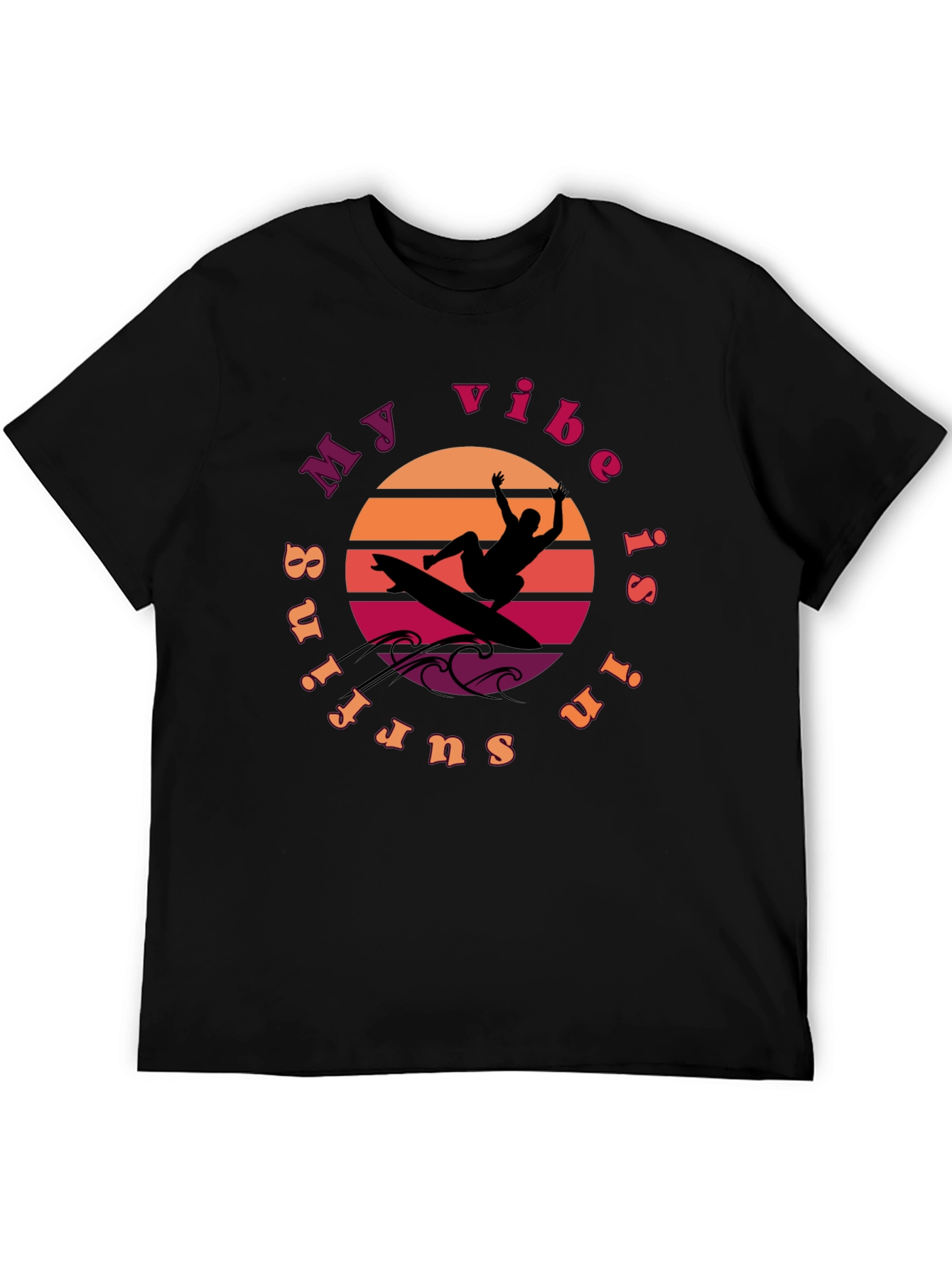 Surfing Vibe Graphic Tee