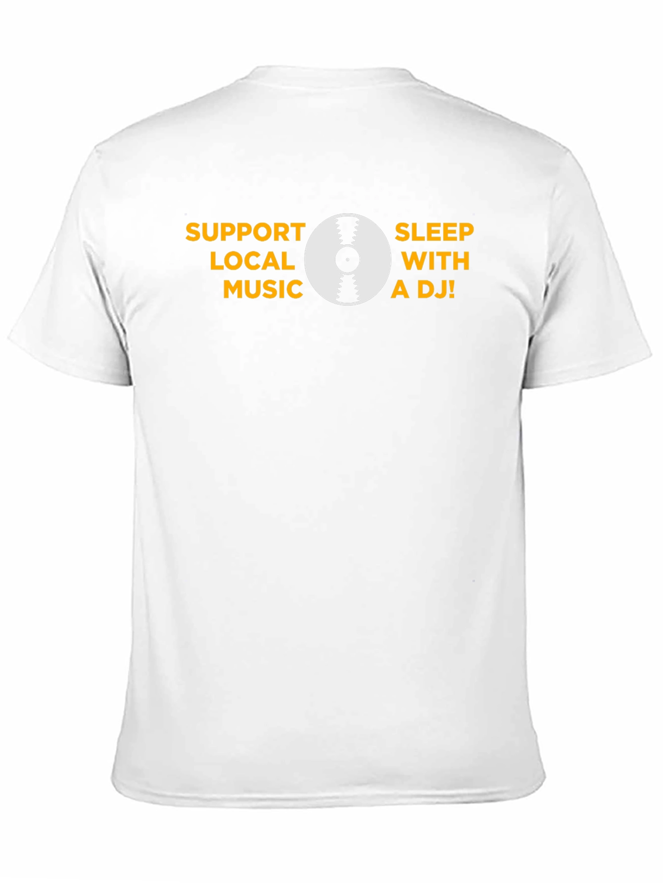 Support Local Music - Black Graphic T-Shirt