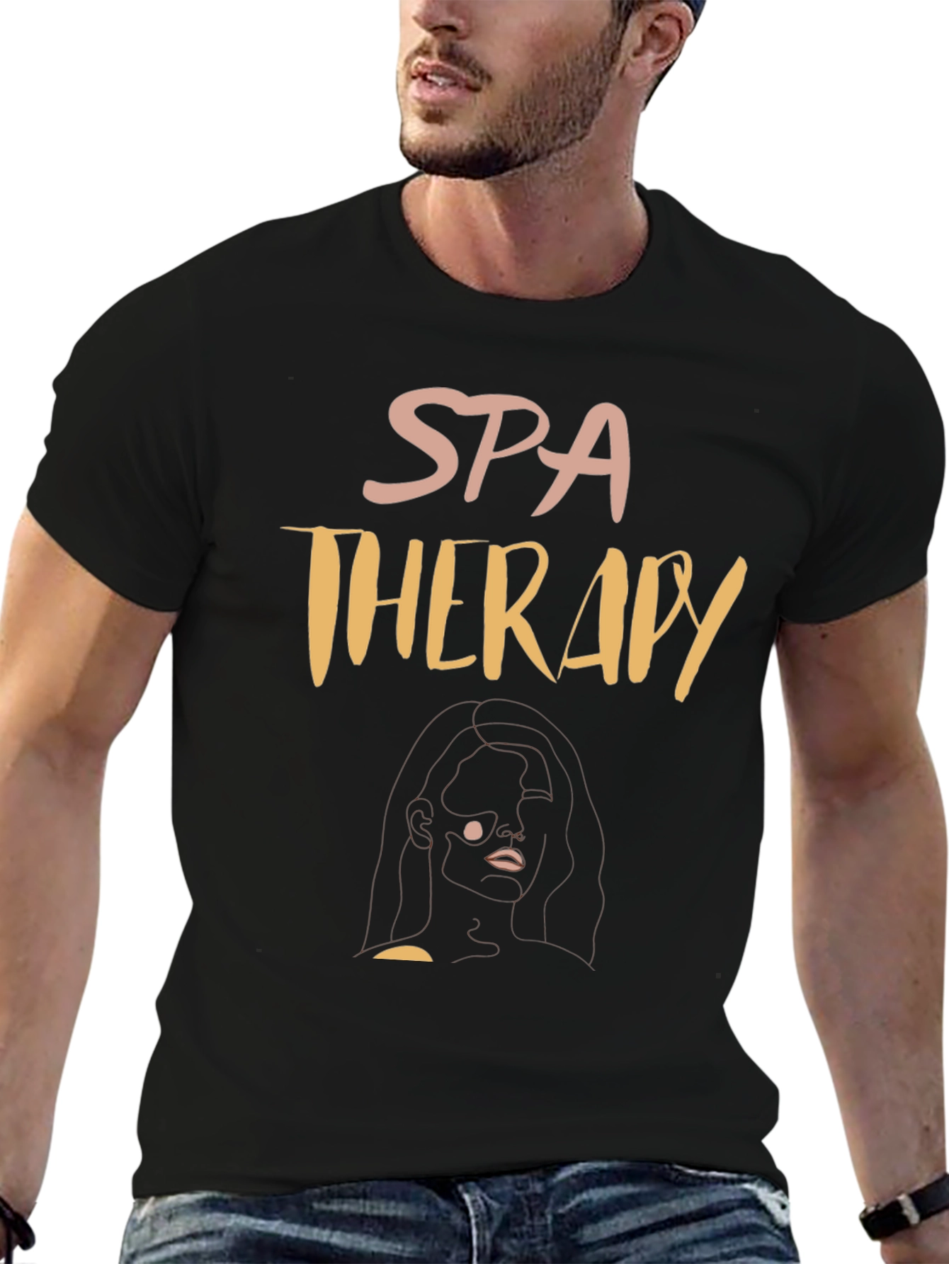Spa Therapy Graphic Tee - Relax & Rejuvenate