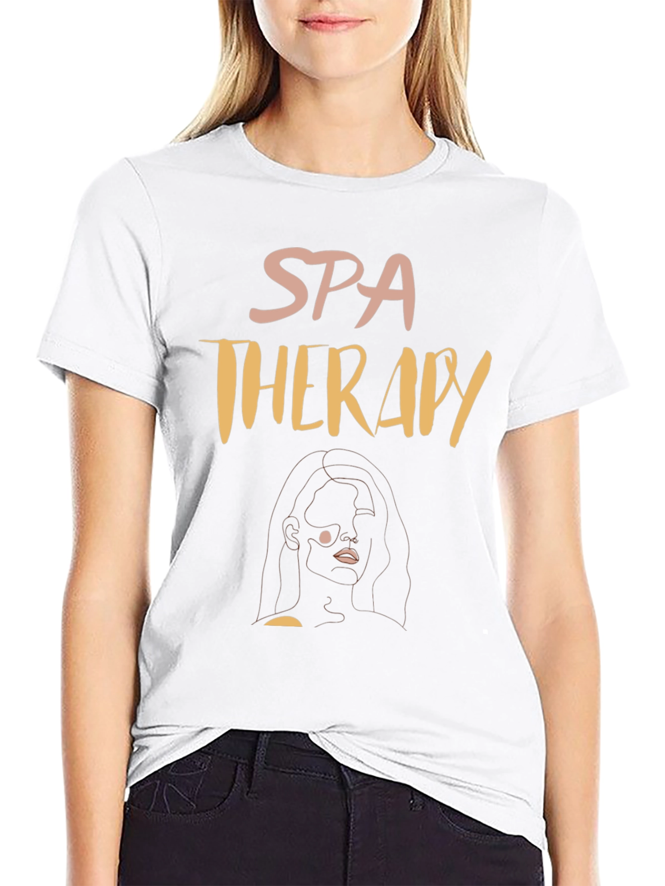 Spa Therapy Graphic Tee - Relax & Rejuvenate