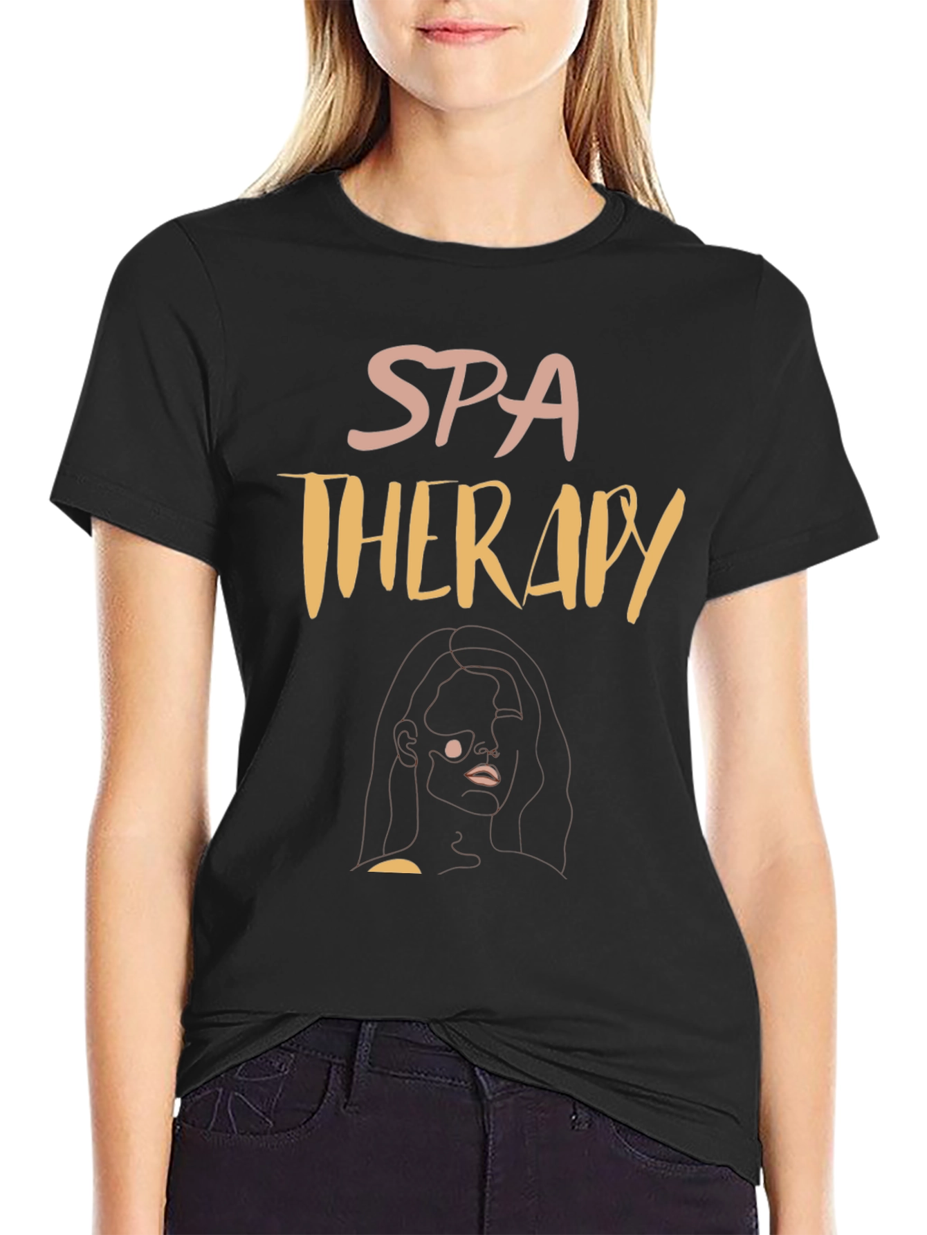 Spa Therapy Graphic Tee - Relax & Rejuvenate