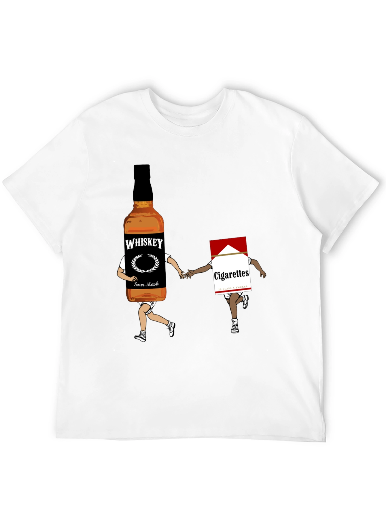 Whiskey & Cigarettes Graphic Tee
