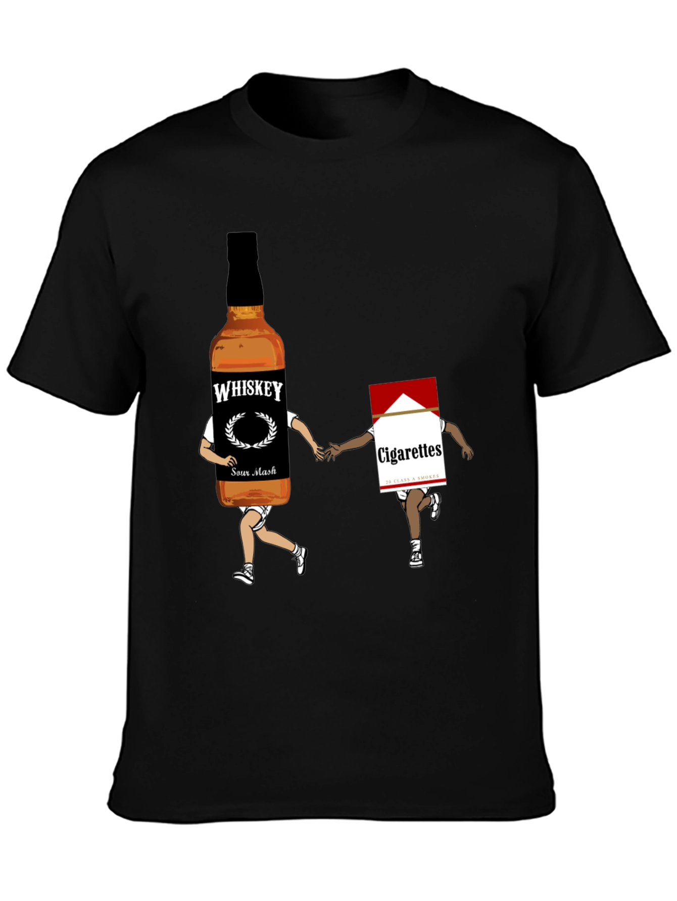 Whiskey & Cigarettes Graphic Tee