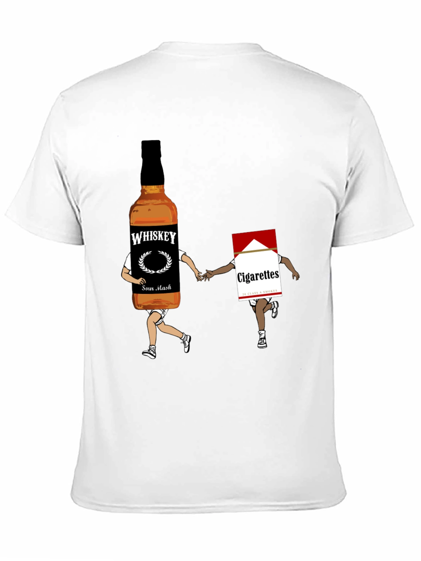 Whiskey & Cigarettes Graphic Tee