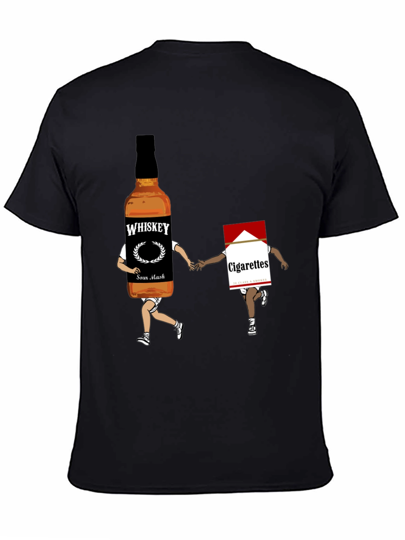 Whiskey & Cigarettes Graphic Tee