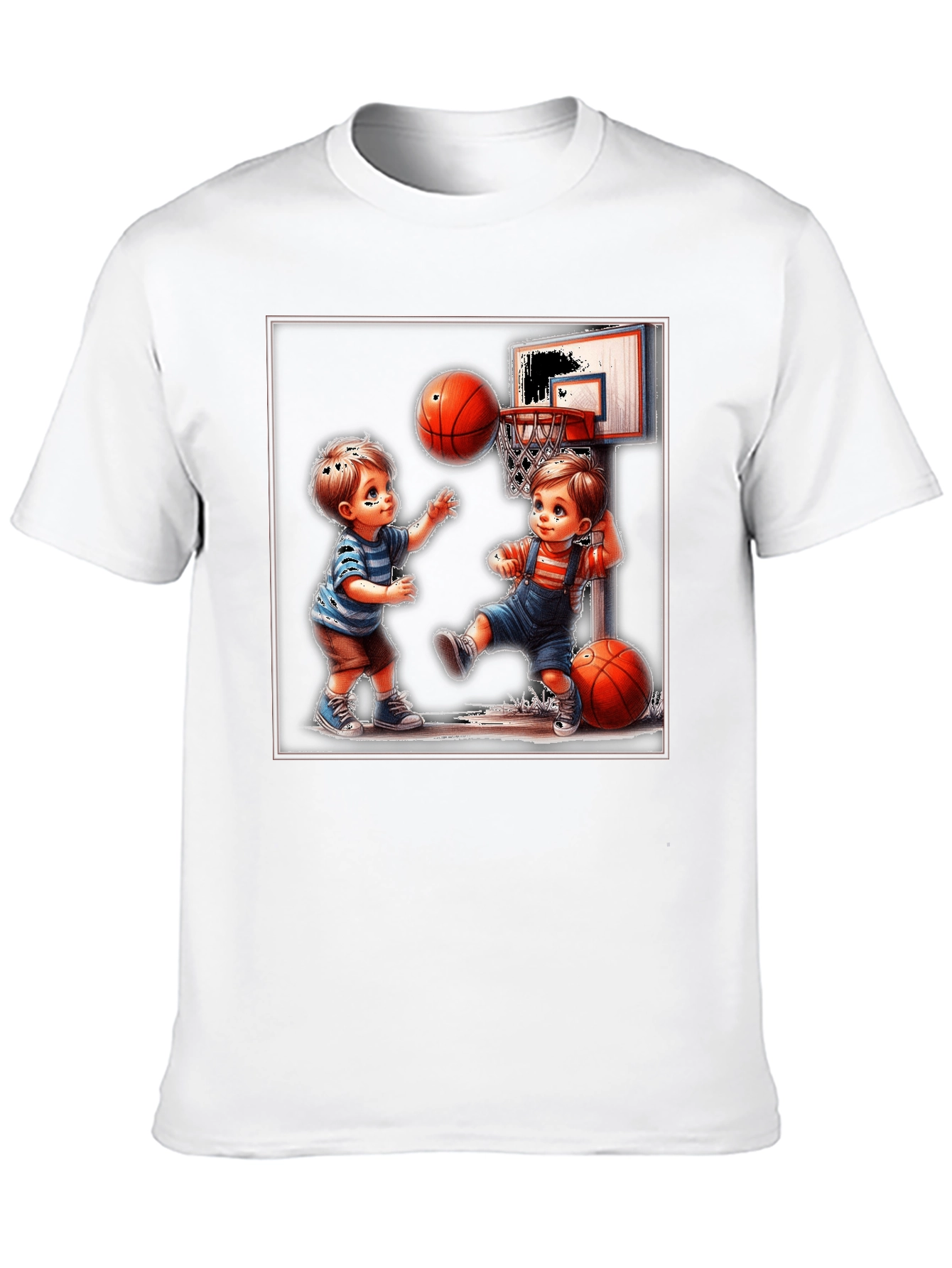 Boys Basketball Graphic T-Shirt