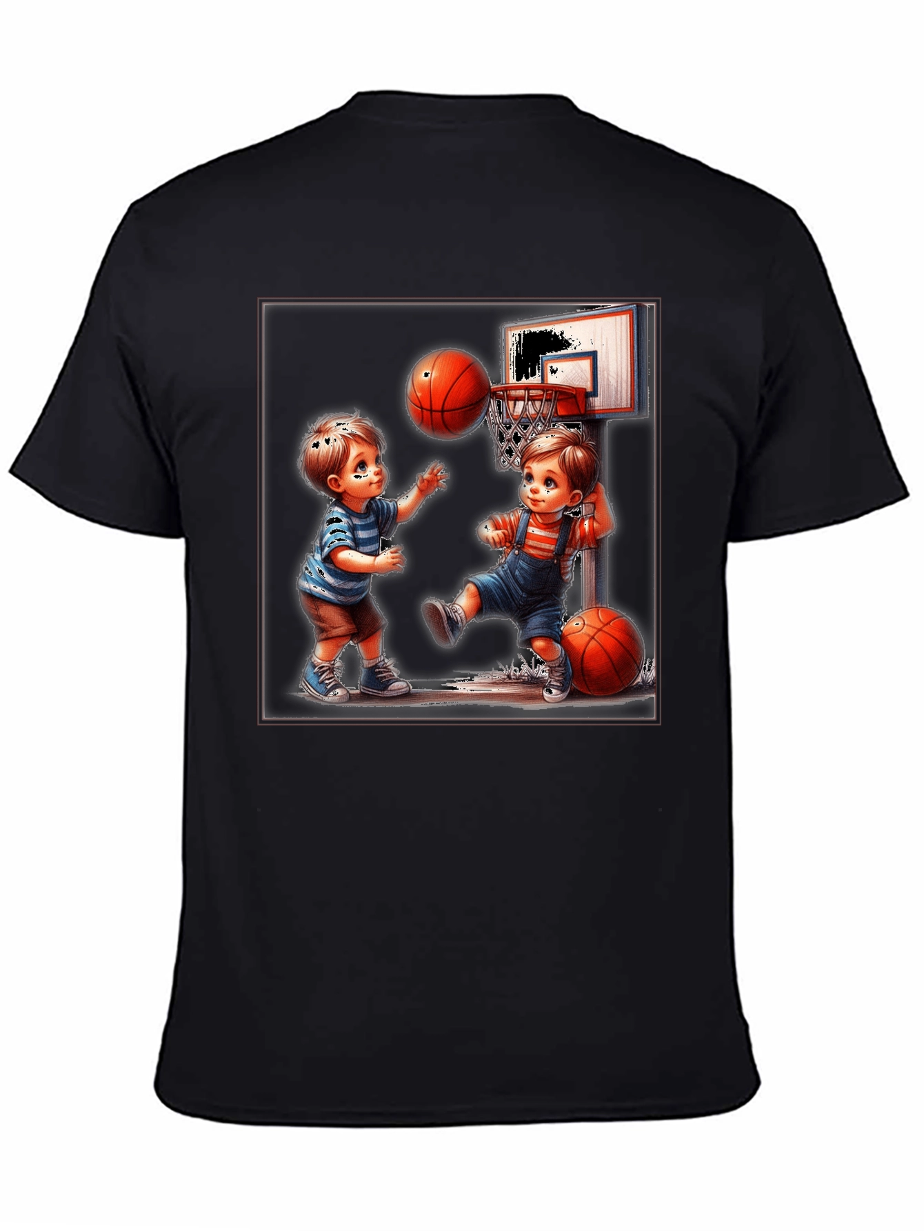 Boys Basketball Graphic T-Shirt