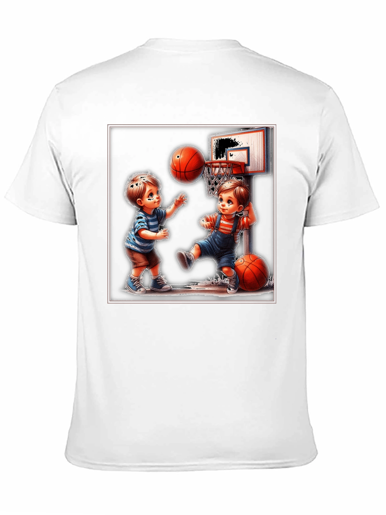 Boys Basketball Graphic T-Shirt