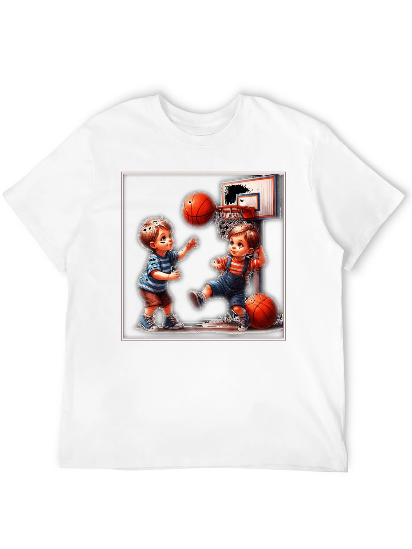 Boys Basketball Graphic T-Shirt