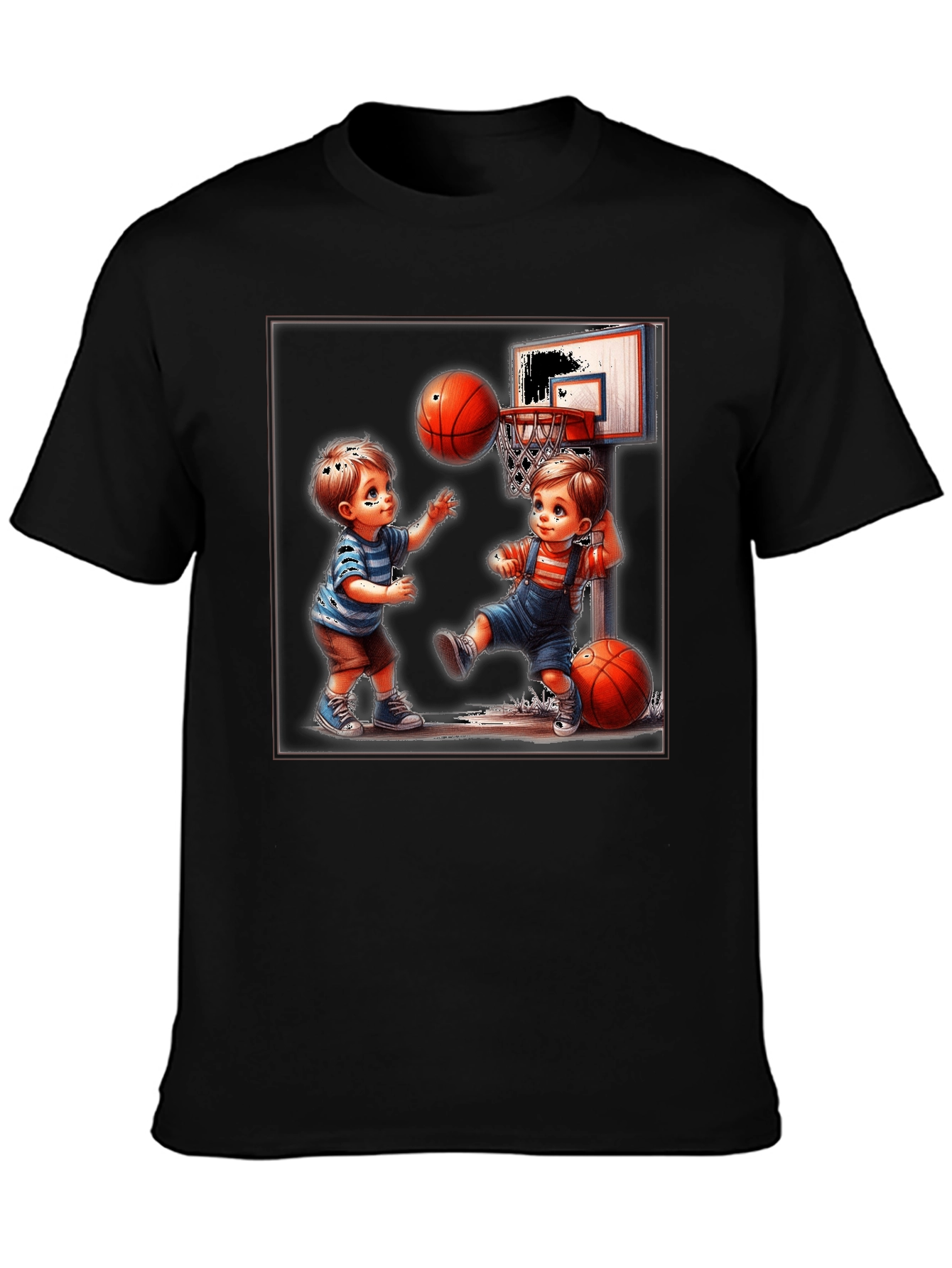 Boys Basketball Graphic T-Shirt