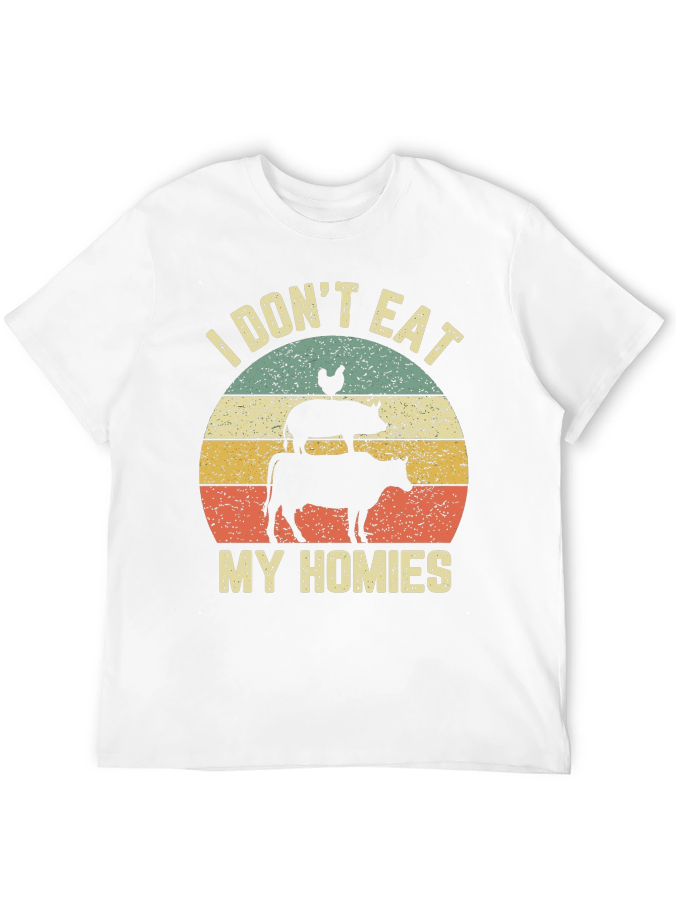 Vegan T-Shirt: I Dont Eat My Homies