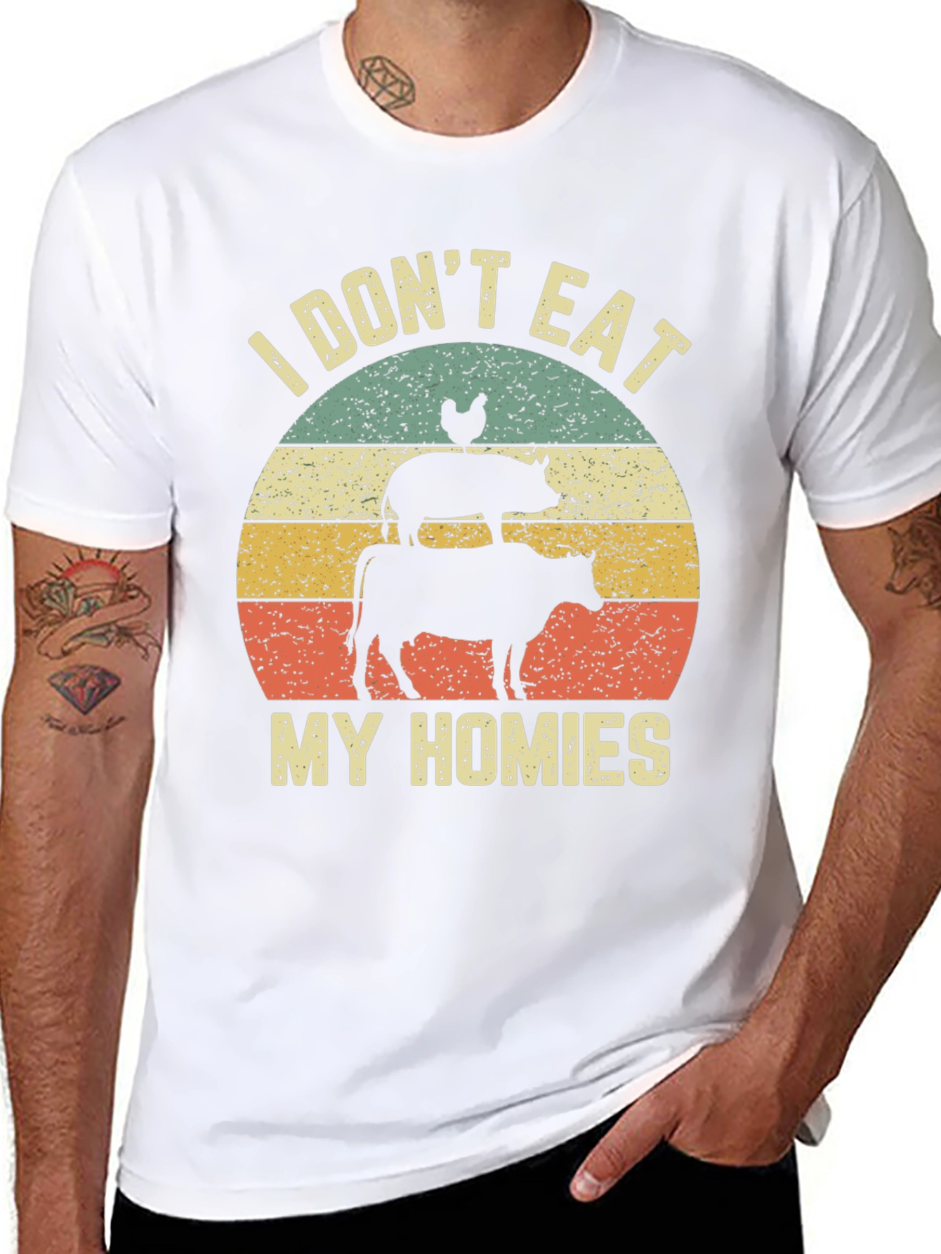 Vegan T-Shirt: I Dont Eat My Homies