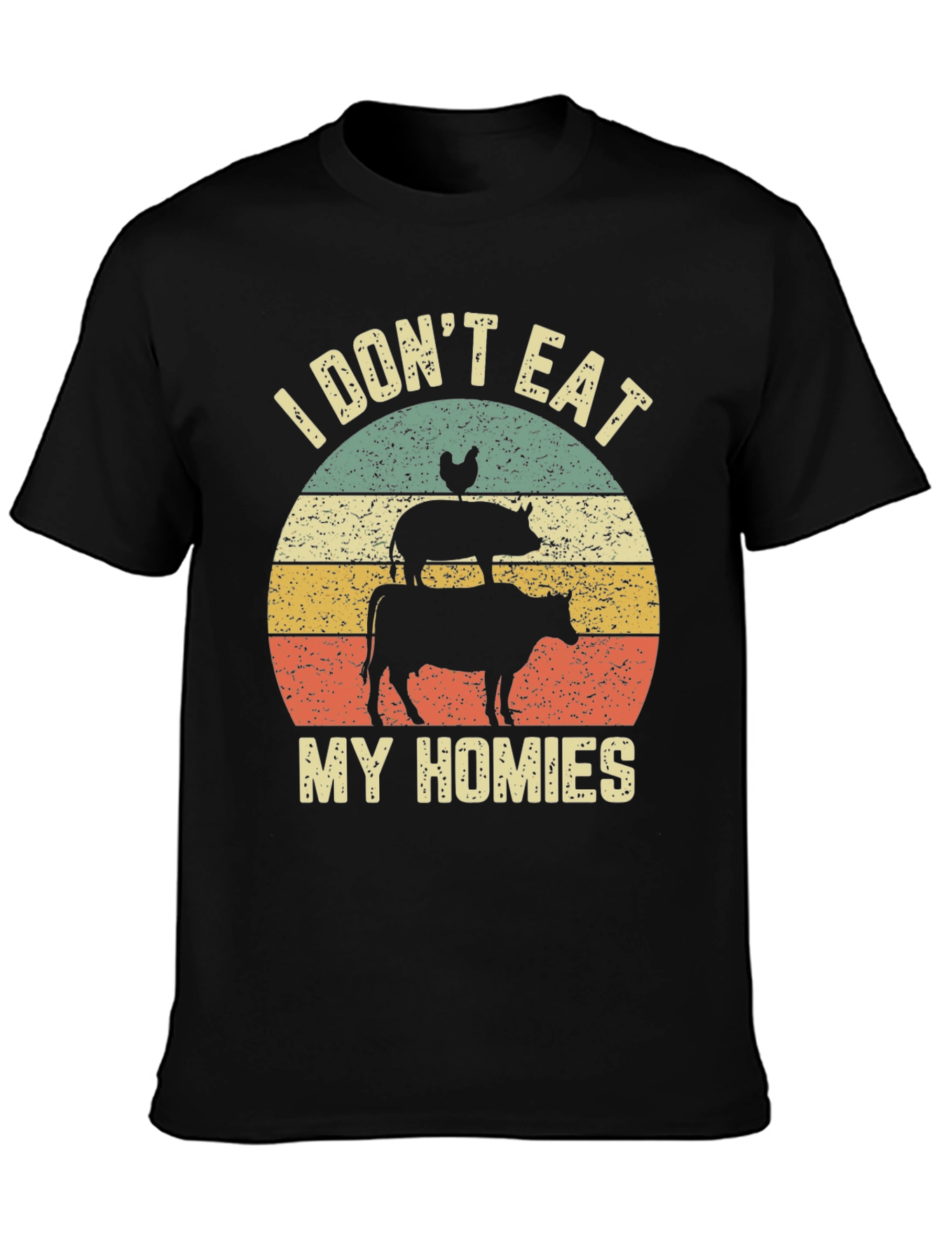 Vegan T-Shirt: I Dont Eat My Homies
