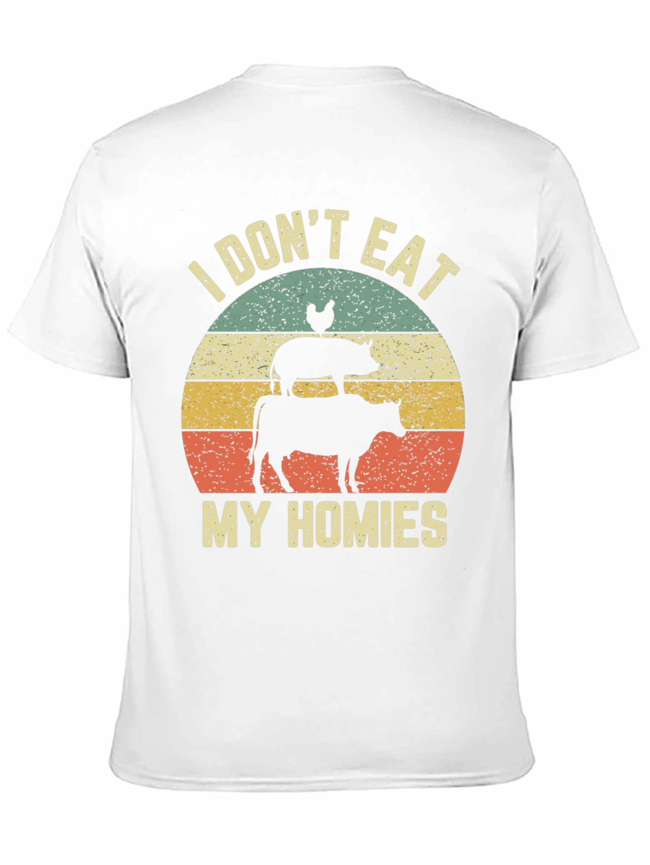 Vegan T-Shirt: I Dont Eat My Homies