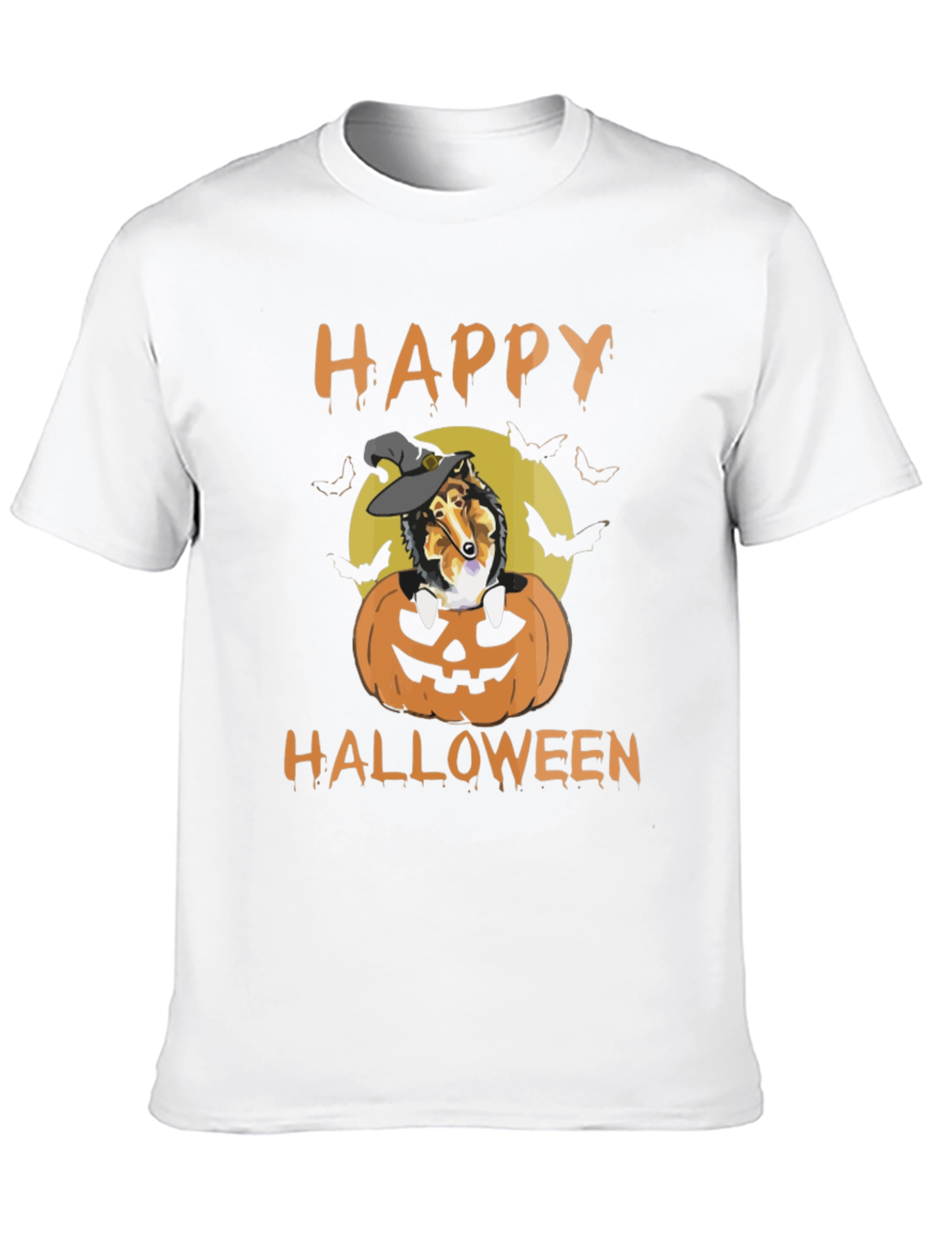 Halloween Dog Witch T-Shirt - Happy Halloween!