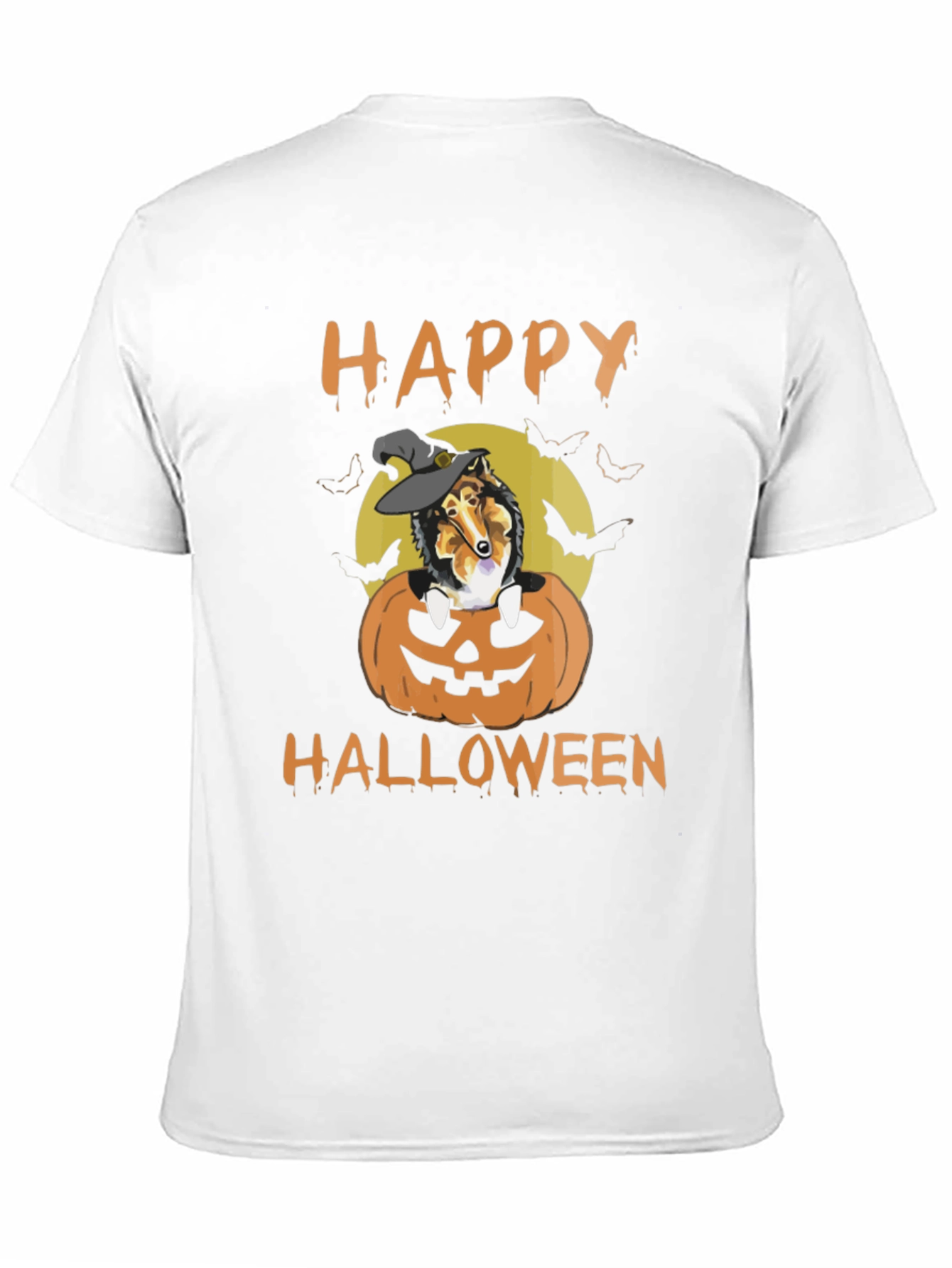 Halloween Dog Witch T-Shirt - Happy Halloween!