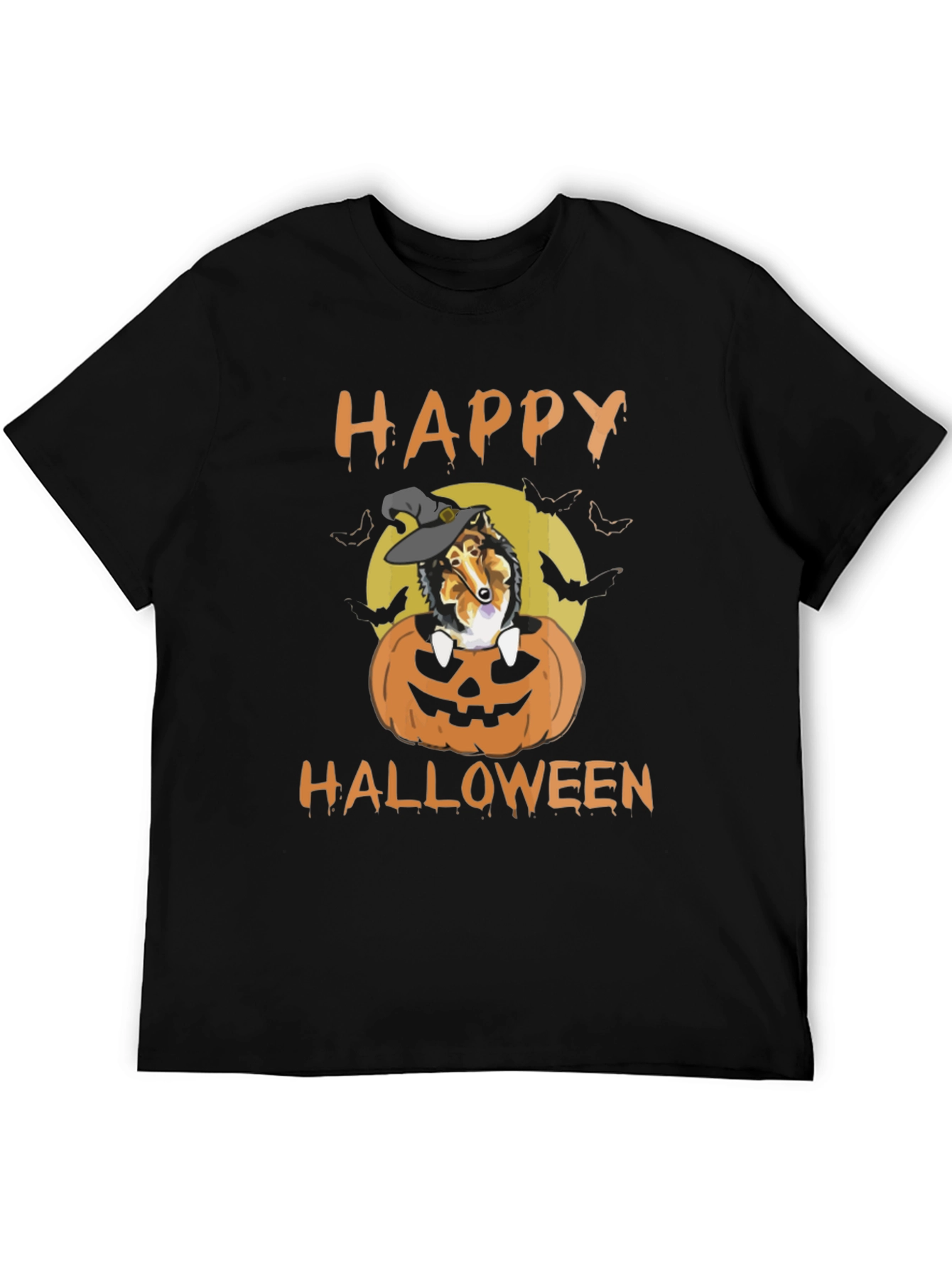 Halloween Dog Witch T-Shirt - Happy Halloween!