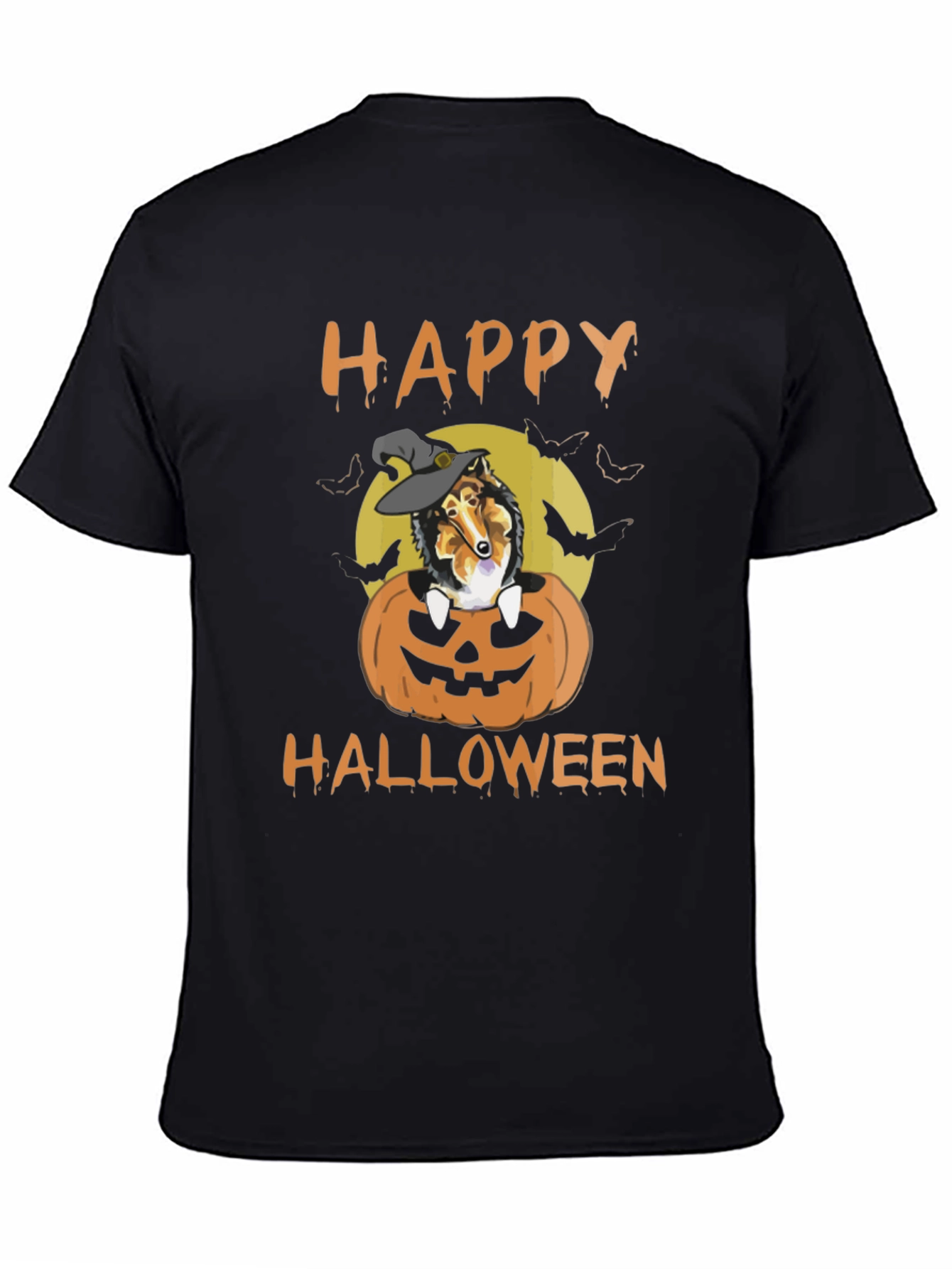 Halloween Dog Witch T-Shirt - Happy Halloween!