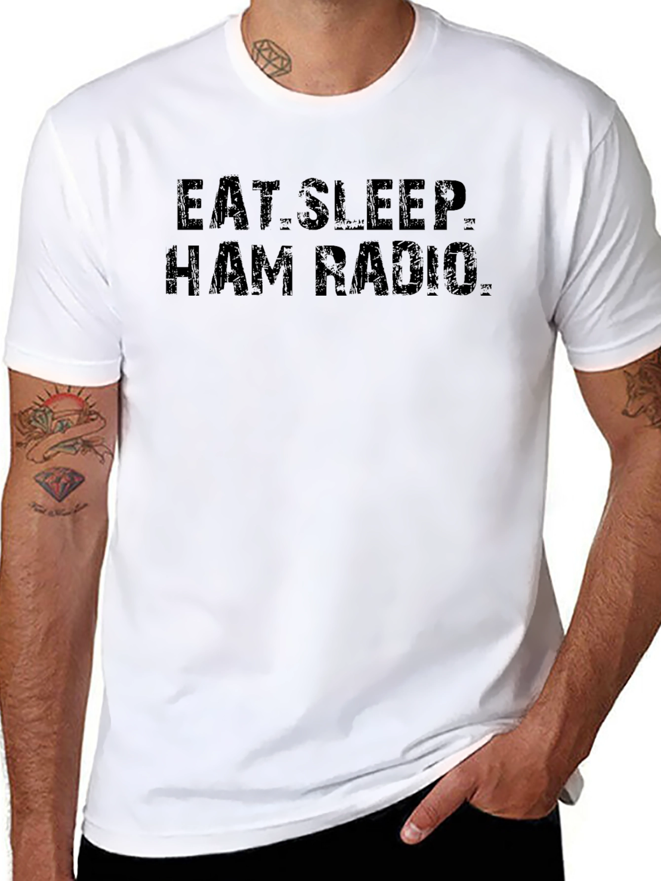 Eat Sleep Ham Radio T-Shirt